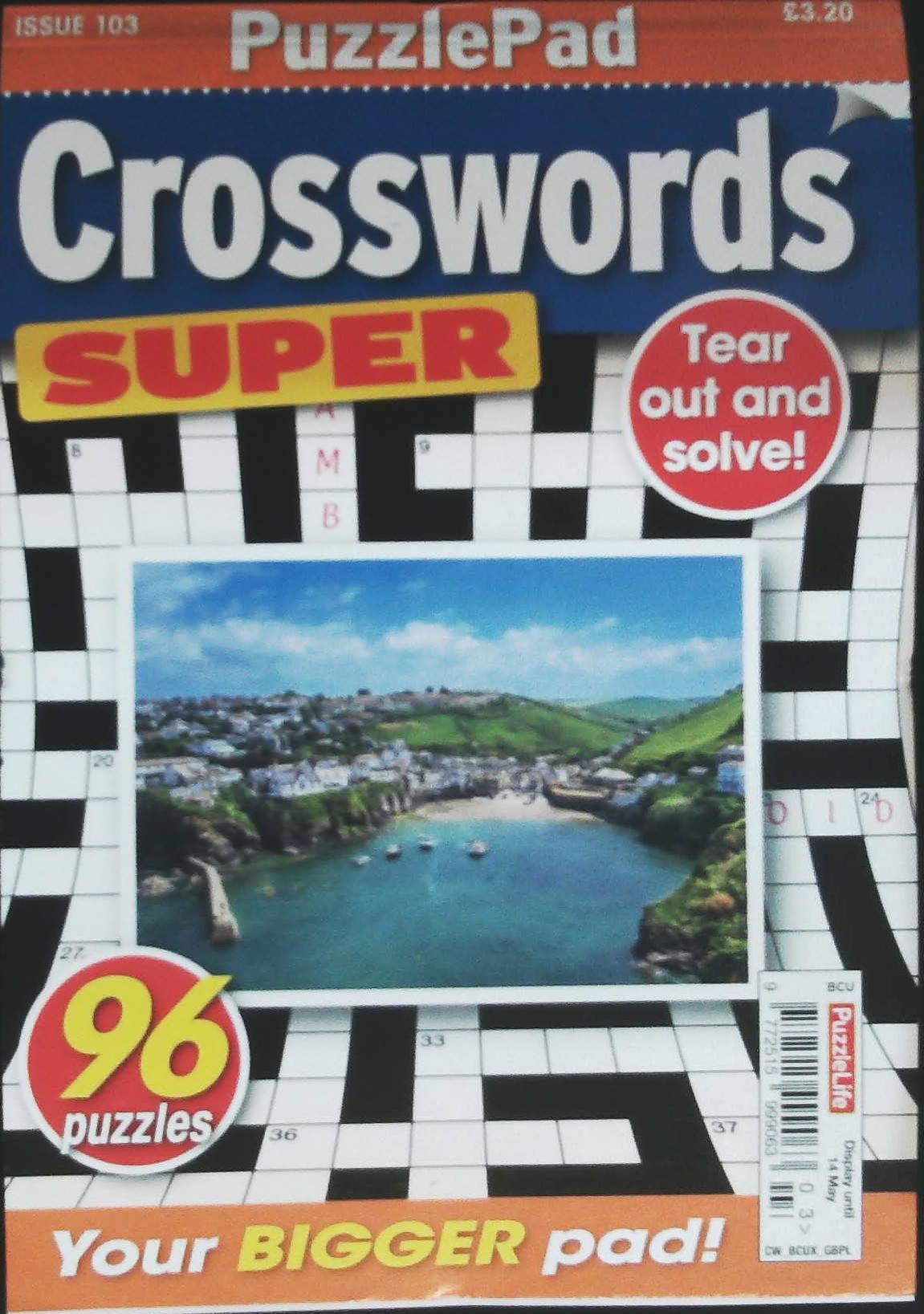 PUZZLEPAD CROSSWORDS SUPER
