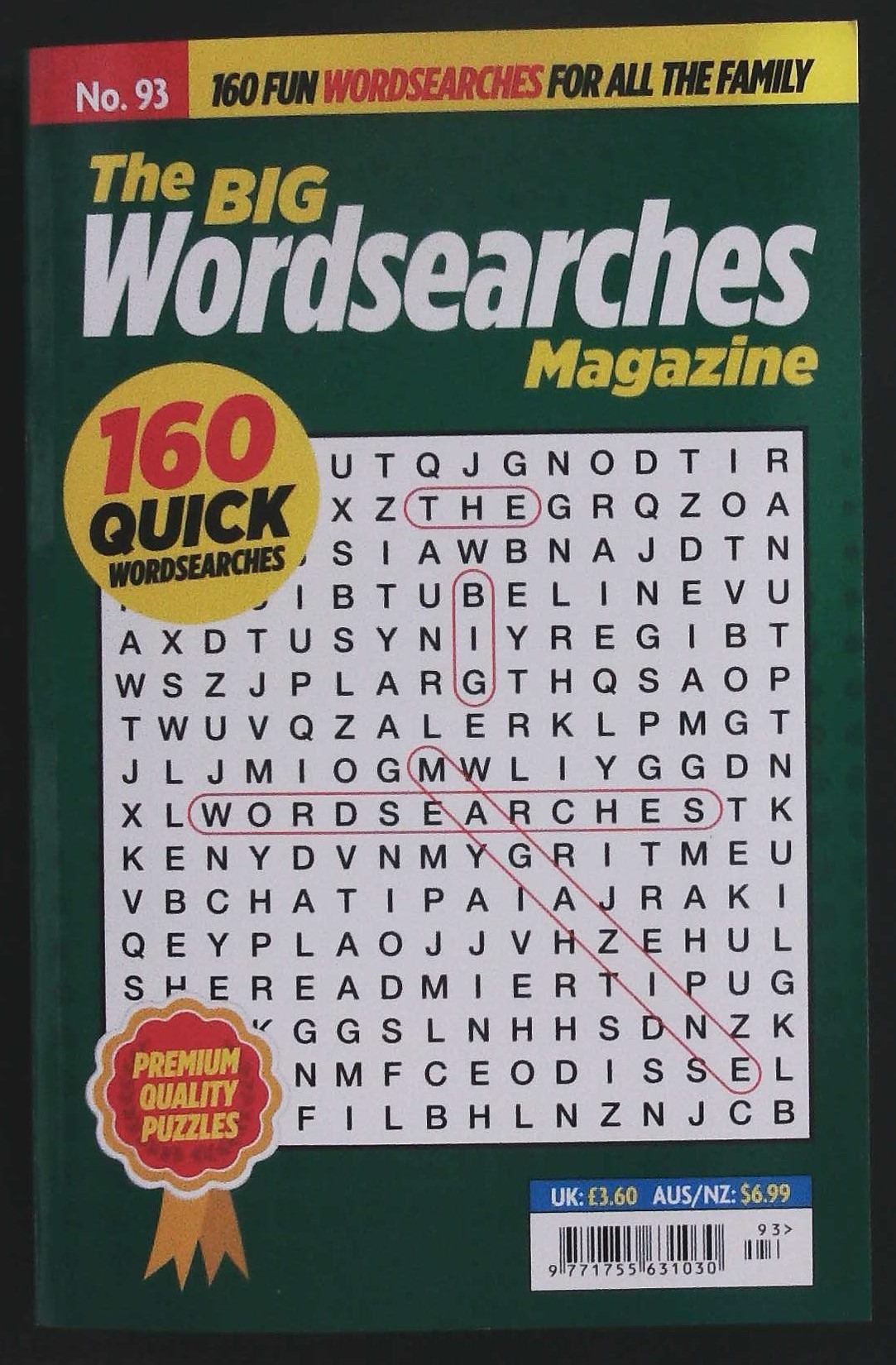 BIG WORDSEARCHES MAG