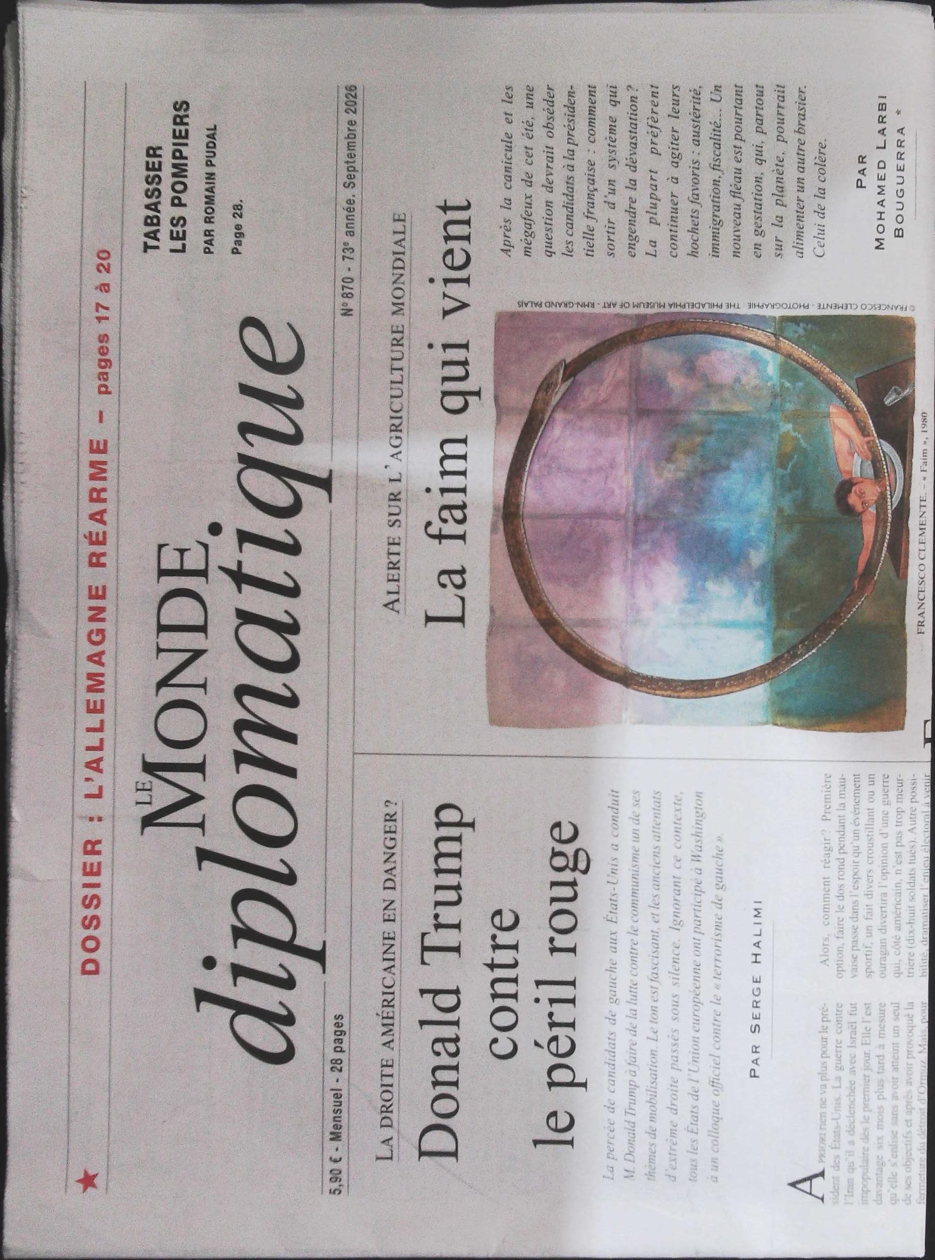 LE MONDE DIPLOMATIQUE