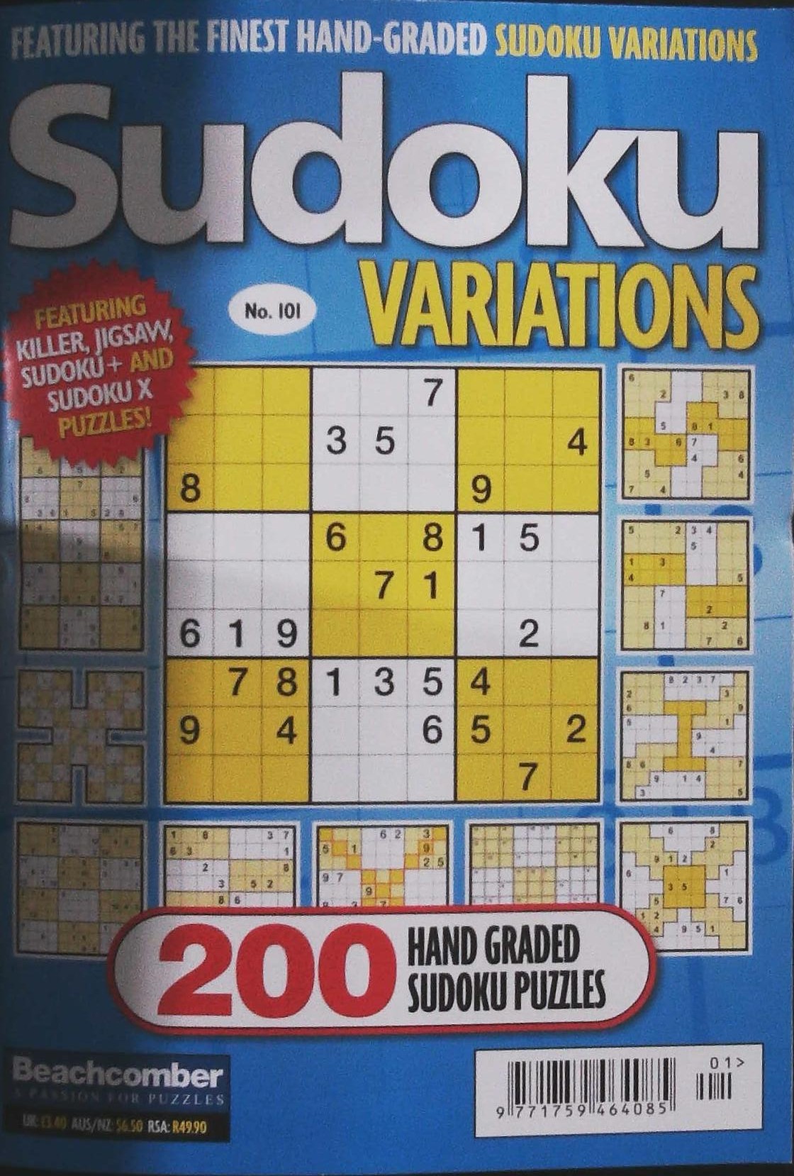 SUDOKU VARIATIONS