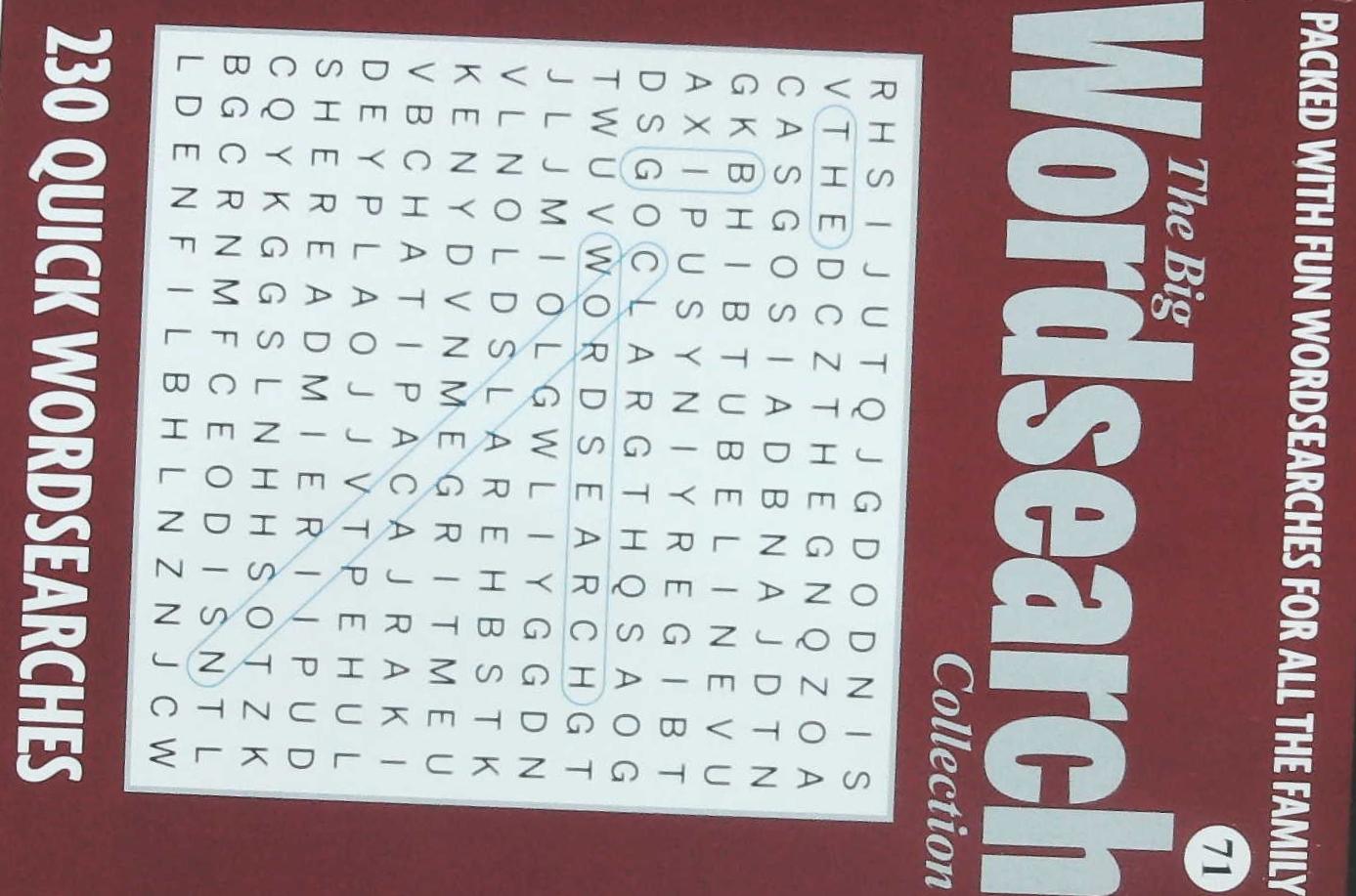BIG WORDSEARCH COLLECTION