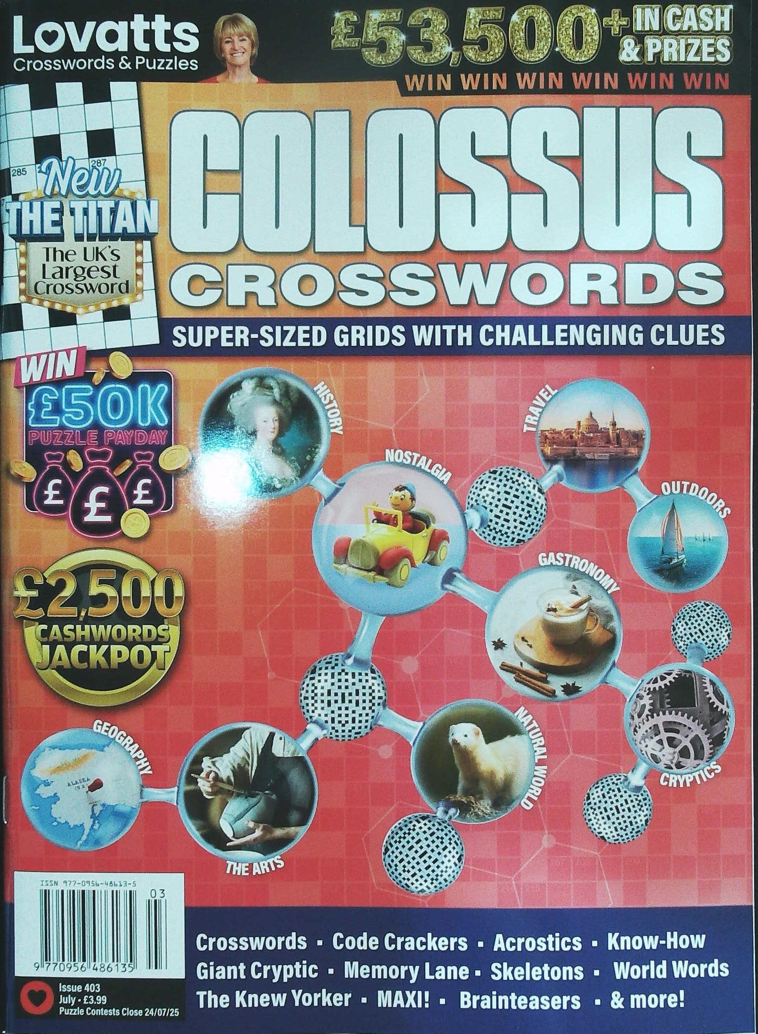 LOVATTS COLOSSUS CROSSWORDS