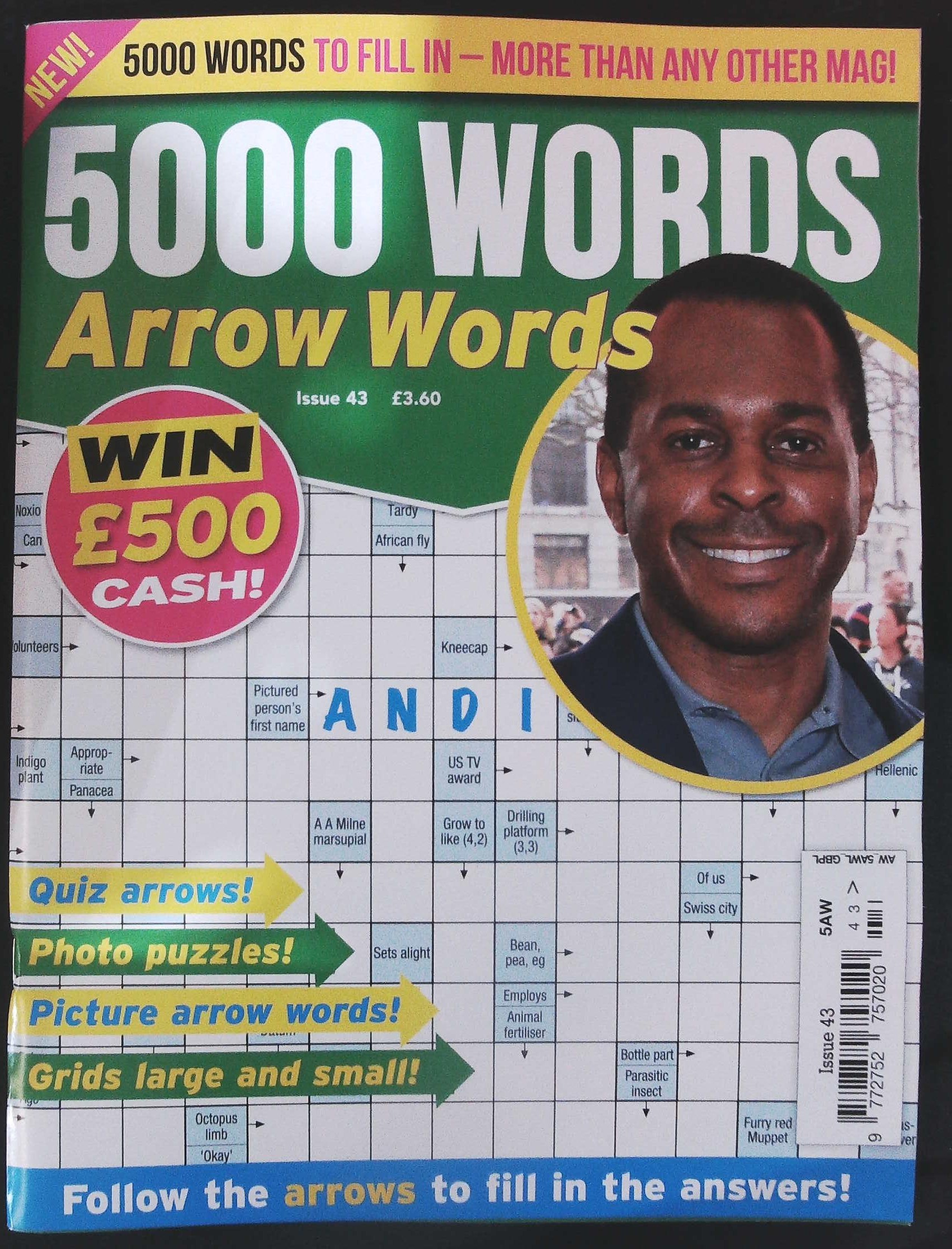 5000 WORDS ARROWWORDS