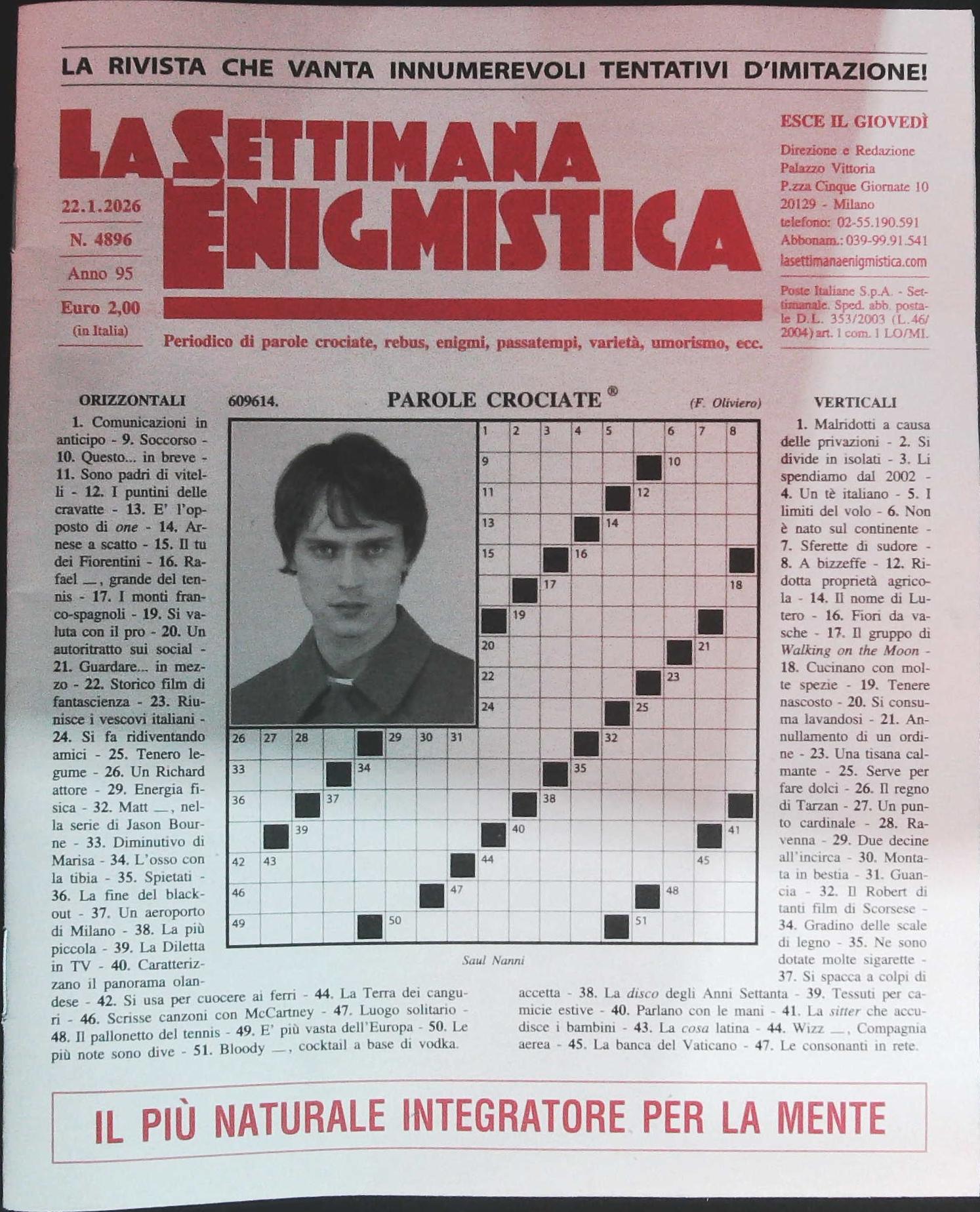 LA SETTIMANA ENIGMISTICA