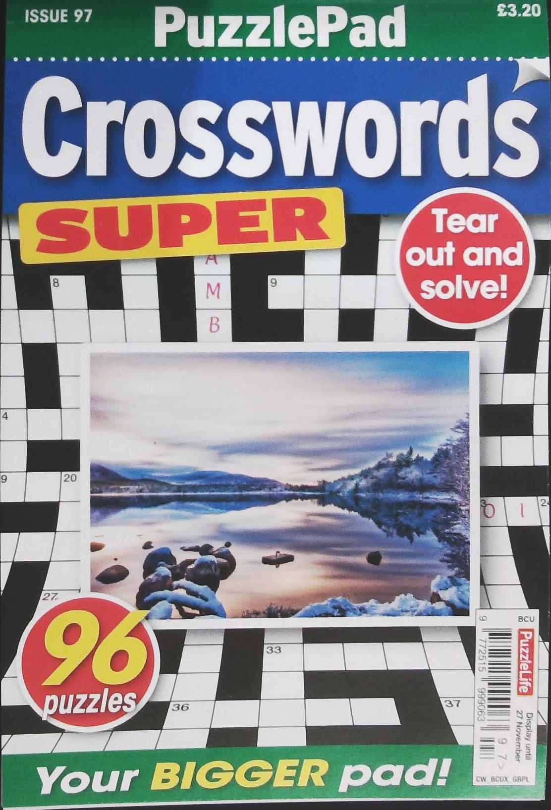 PUZZLEPAD CROSSWORDS SUPER