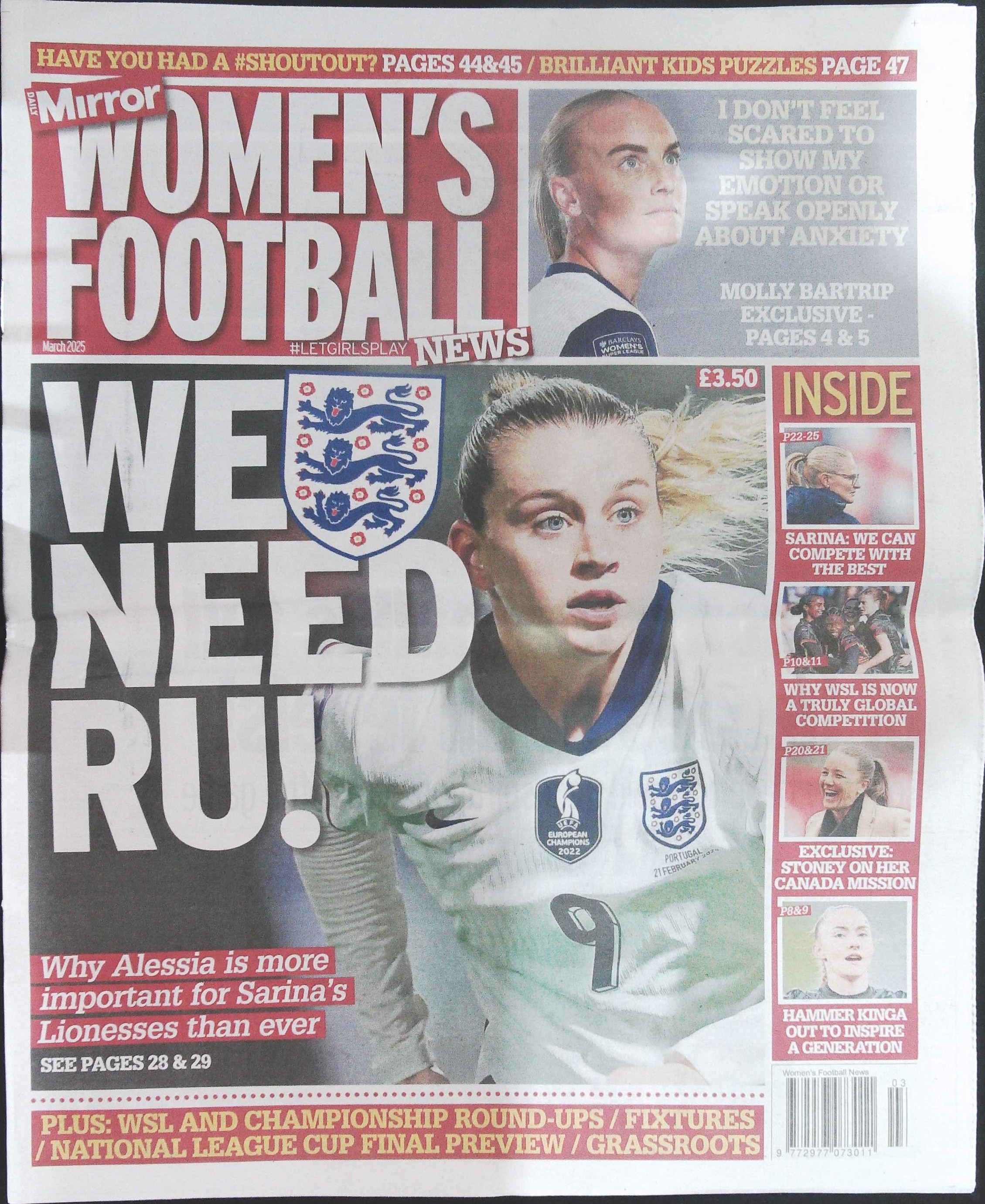 WOMENS FOOTBALL NEWS