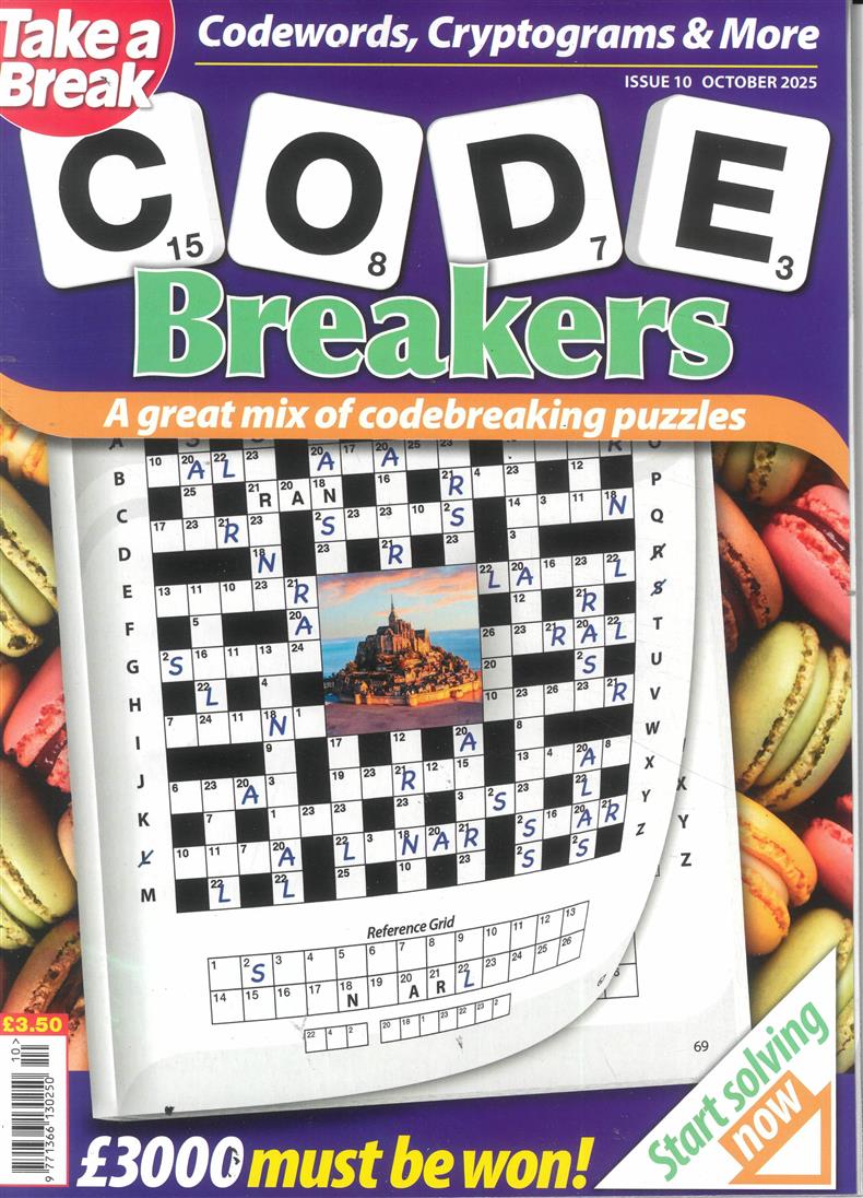 TAKE A BREAK CODEBREAKERS