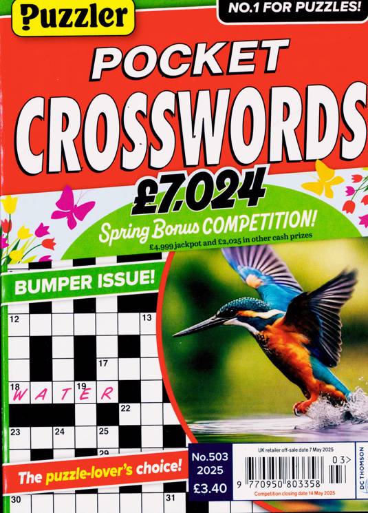 PUZZLER POCKET CROSSWORDS