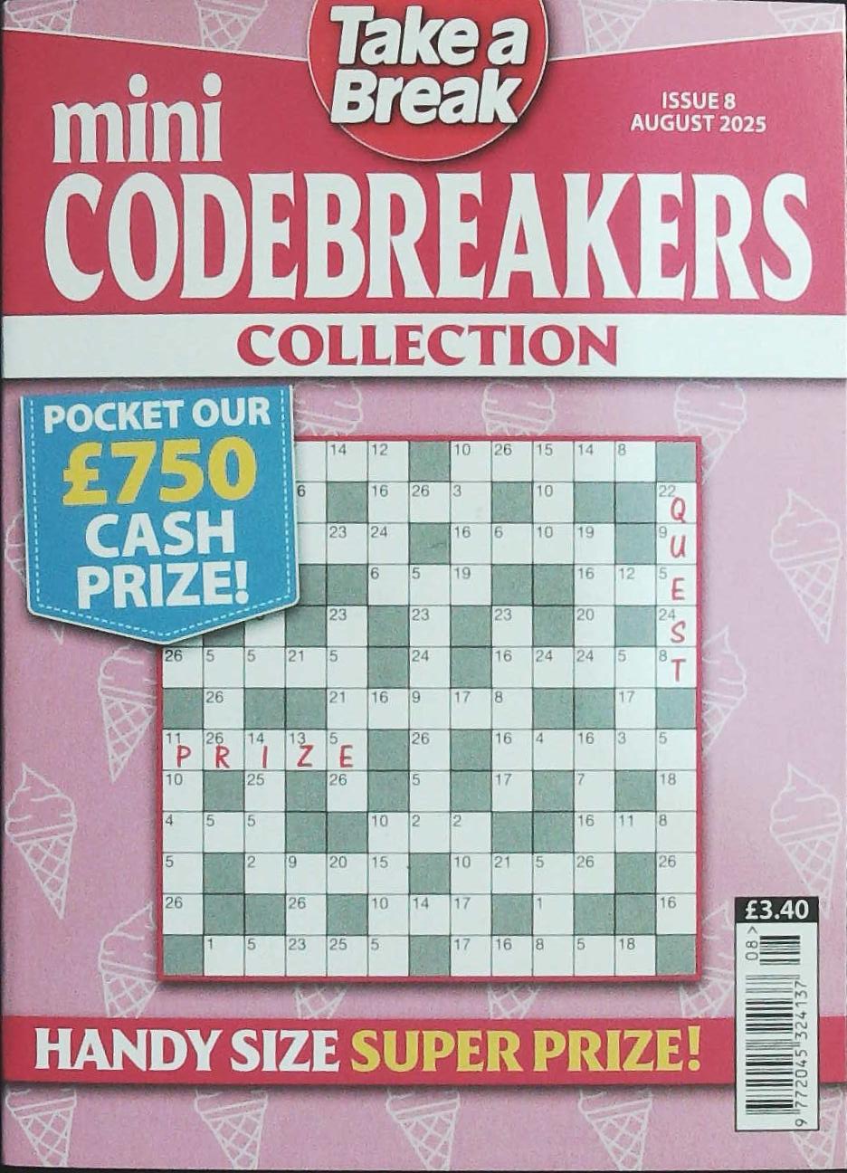 TAKE A BREAK MINI CODEBREAKERS COLLECTION