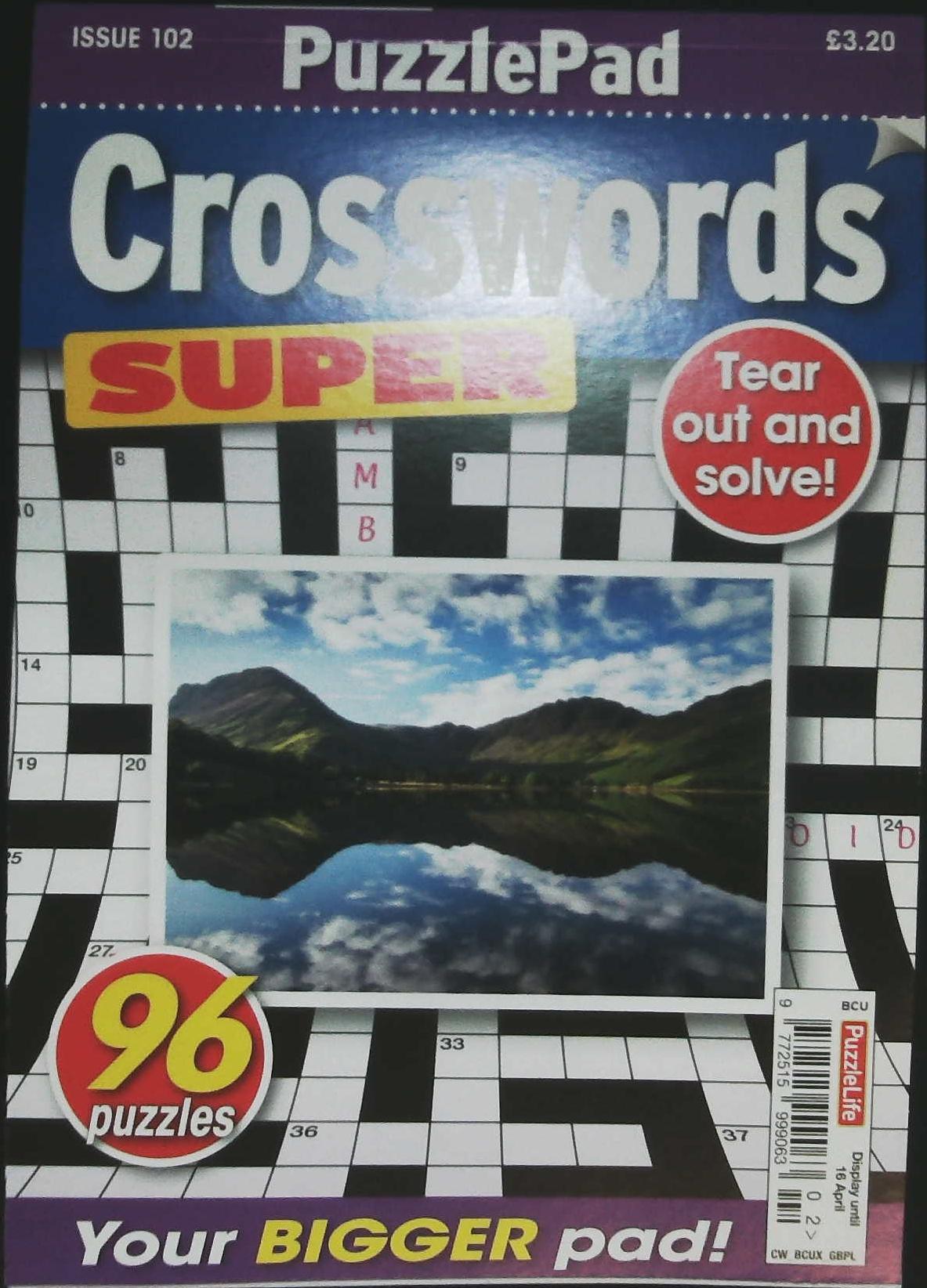 PUZZLEPAD CROSSWORDS SUPER