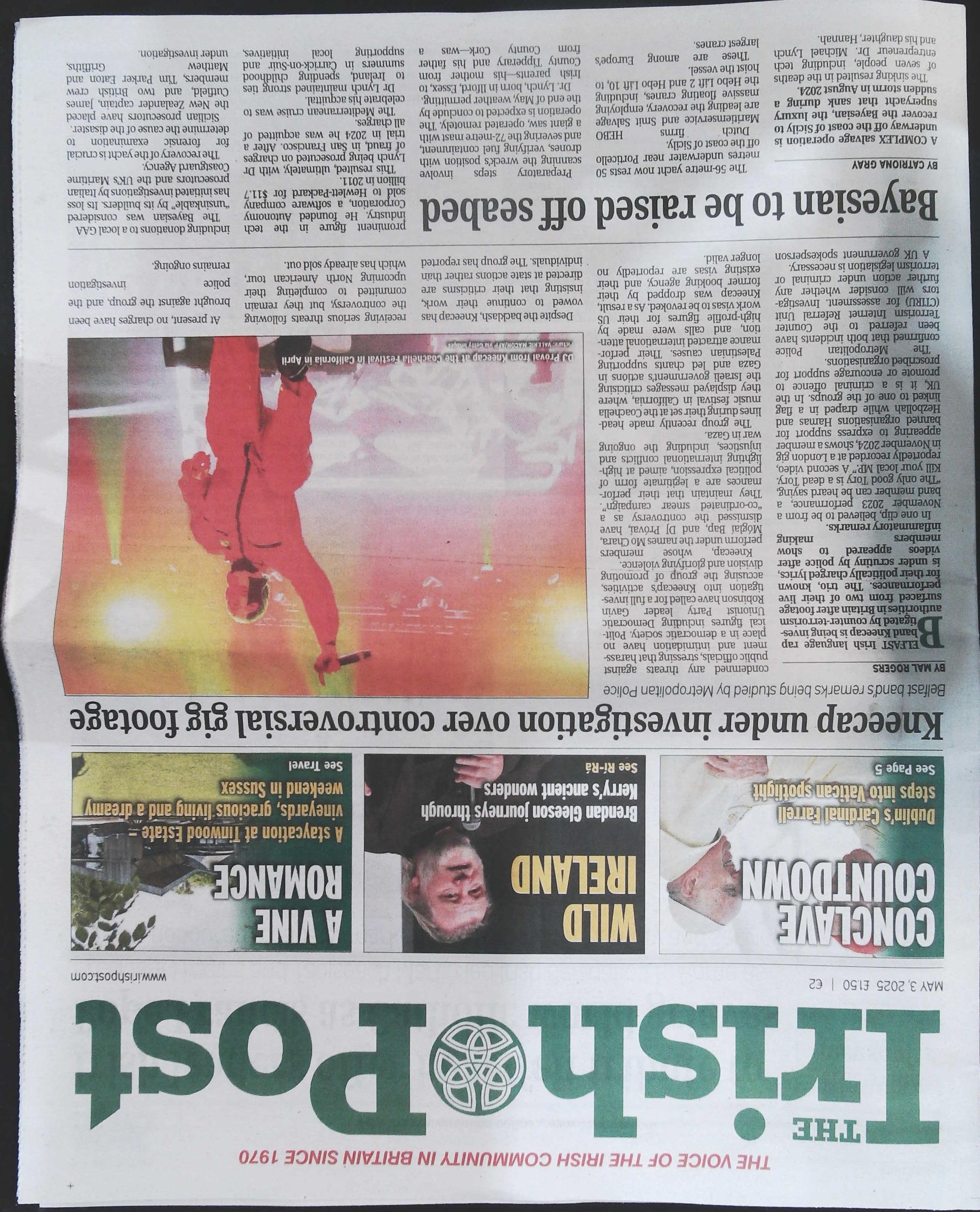 IRISH POST WEEKLY