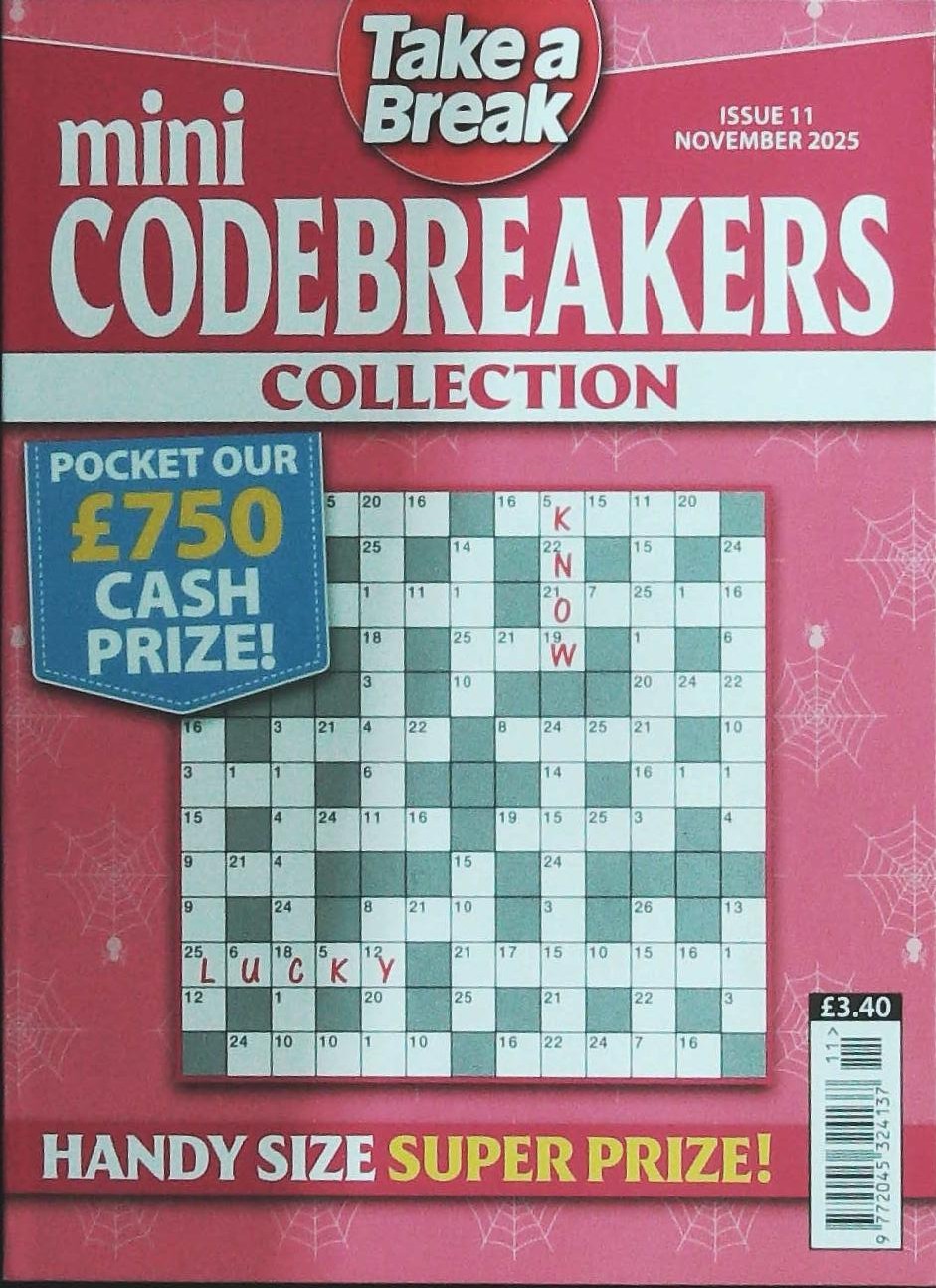 TAKE A BREAK MINI CODEBREAKERS COLLECTION