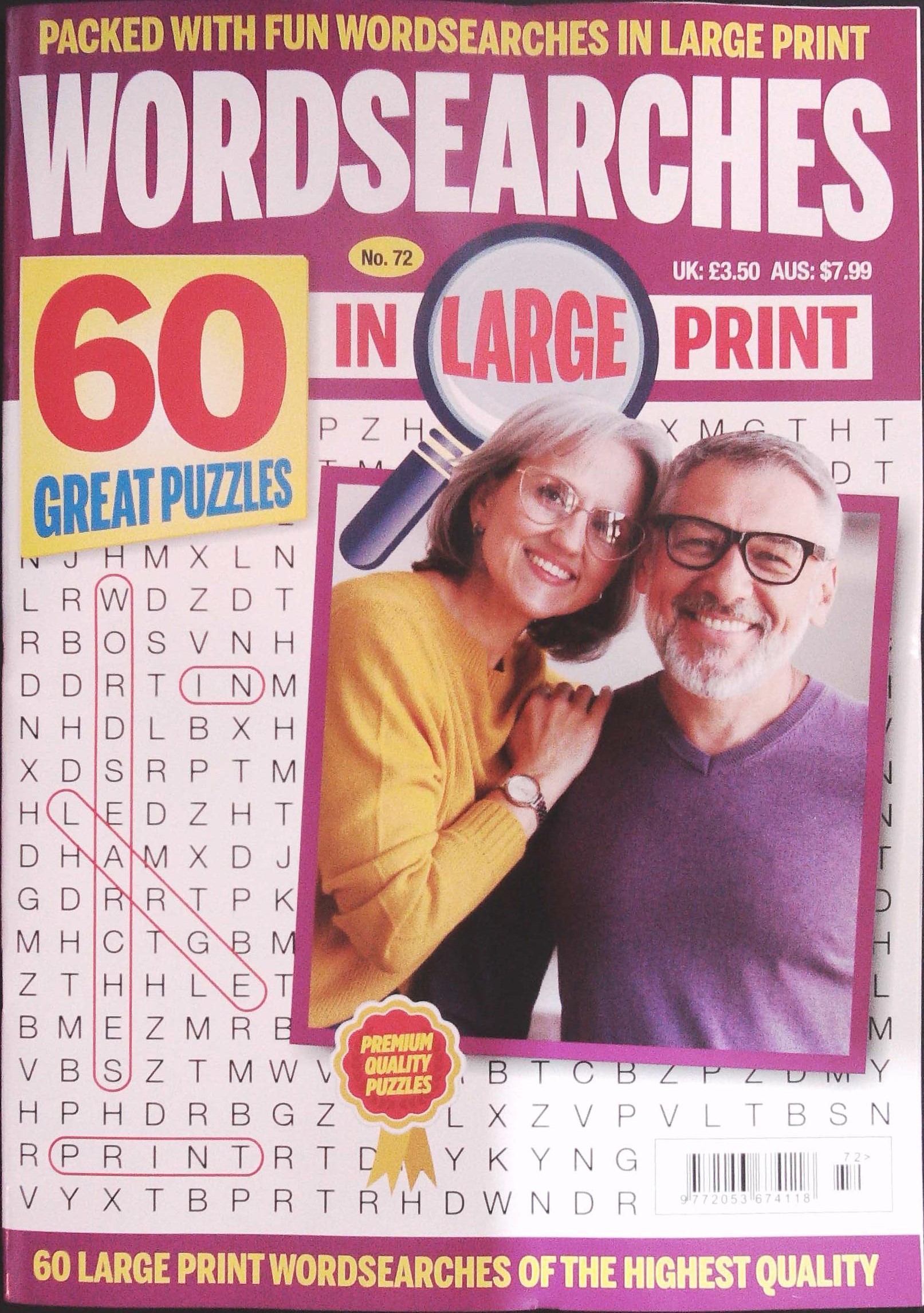 WORDSEARCHES IN LARGE PRINT