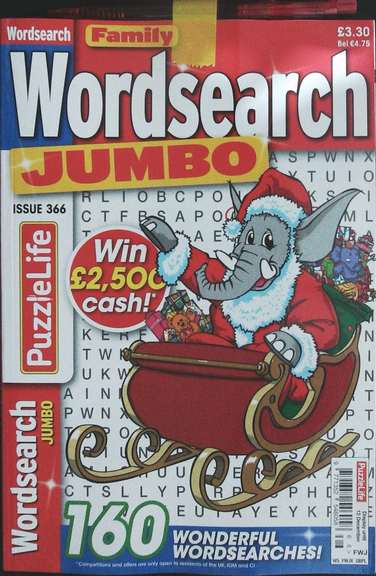 FAMILY WORDSEARCH JUMBO