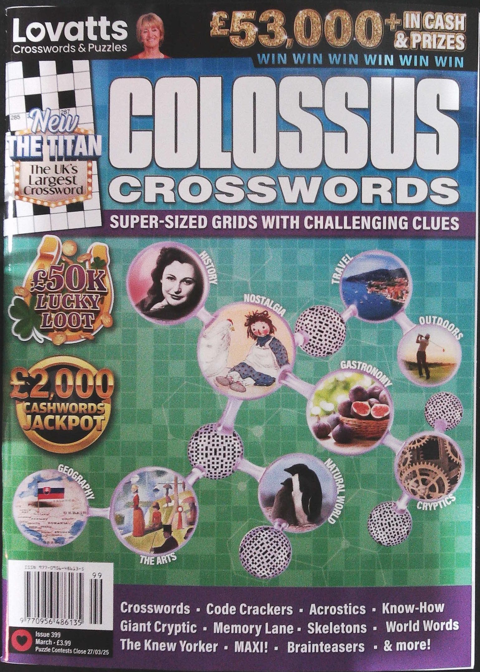 LOVATTS COLOSSUS CROSSWORDS