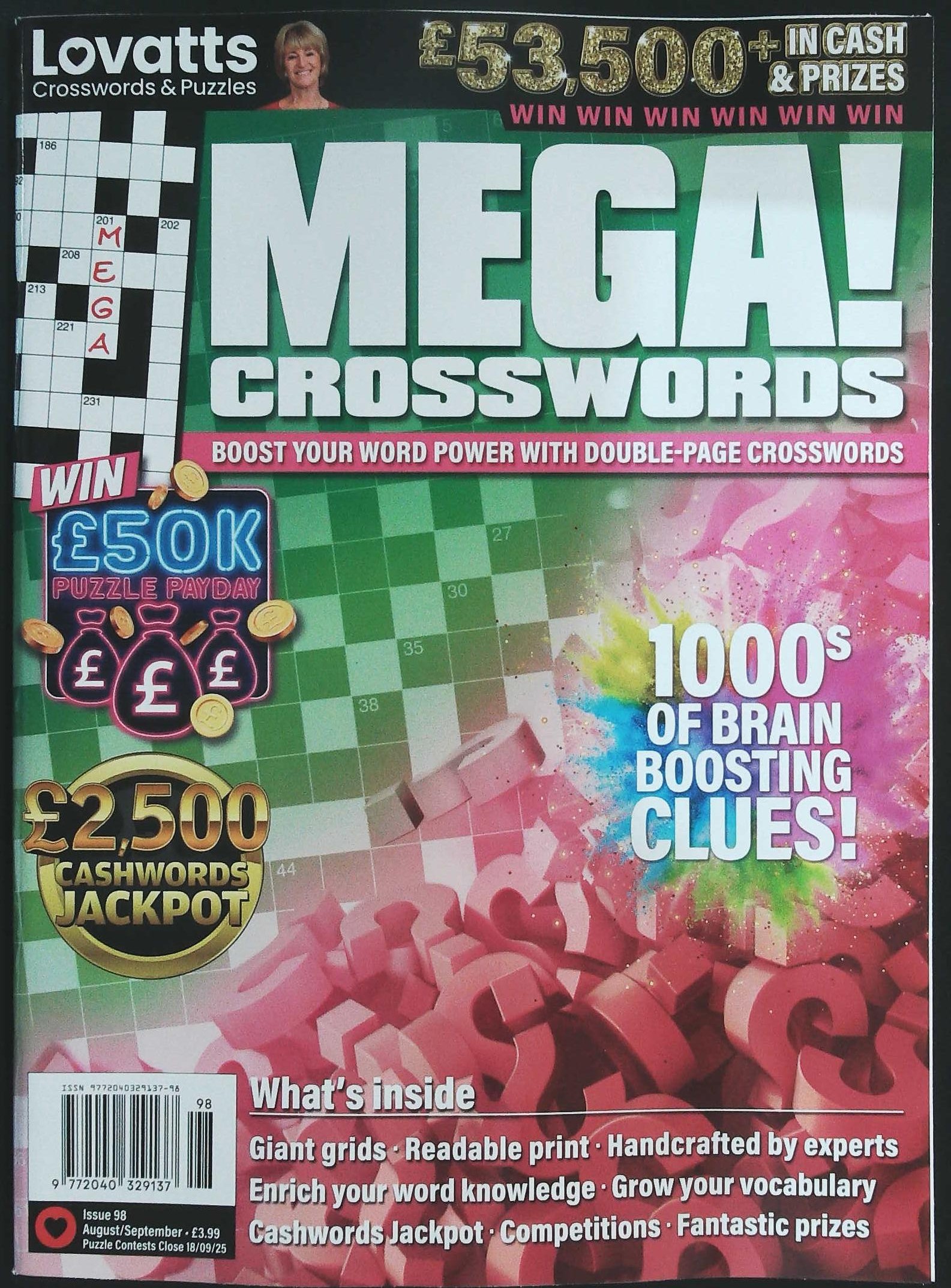 LOVATTS MEGA CROSSWORDS