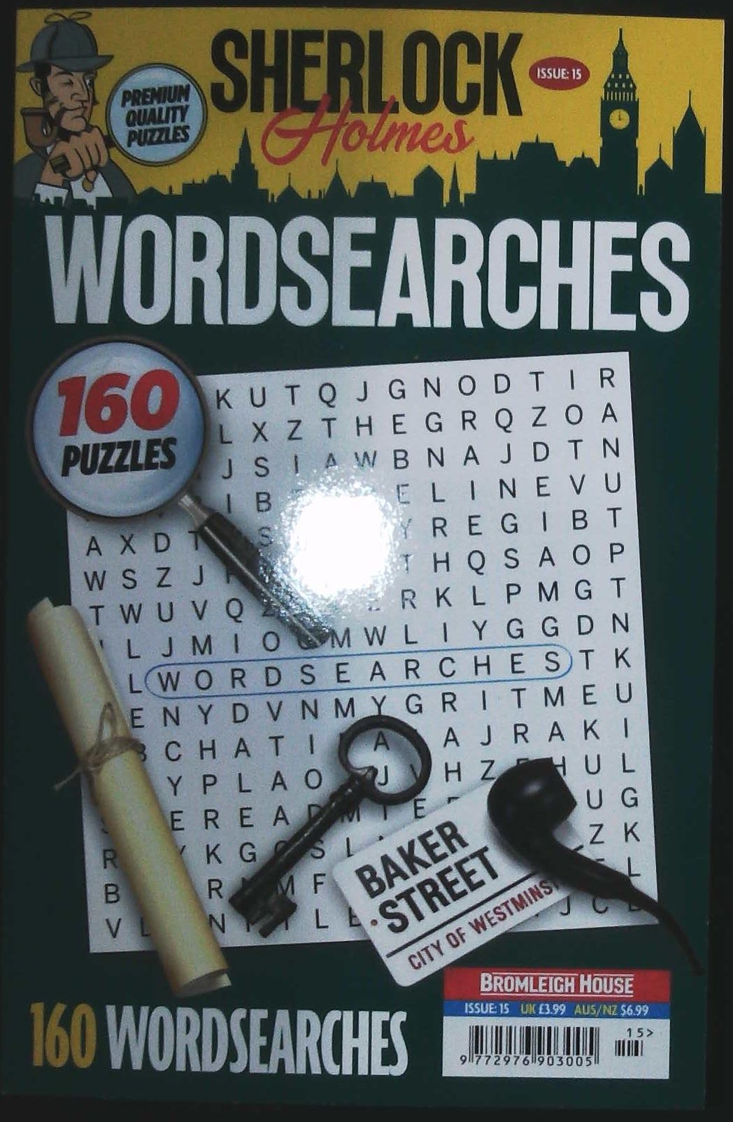 SHERLOCK HOLMES WORDSEARCH