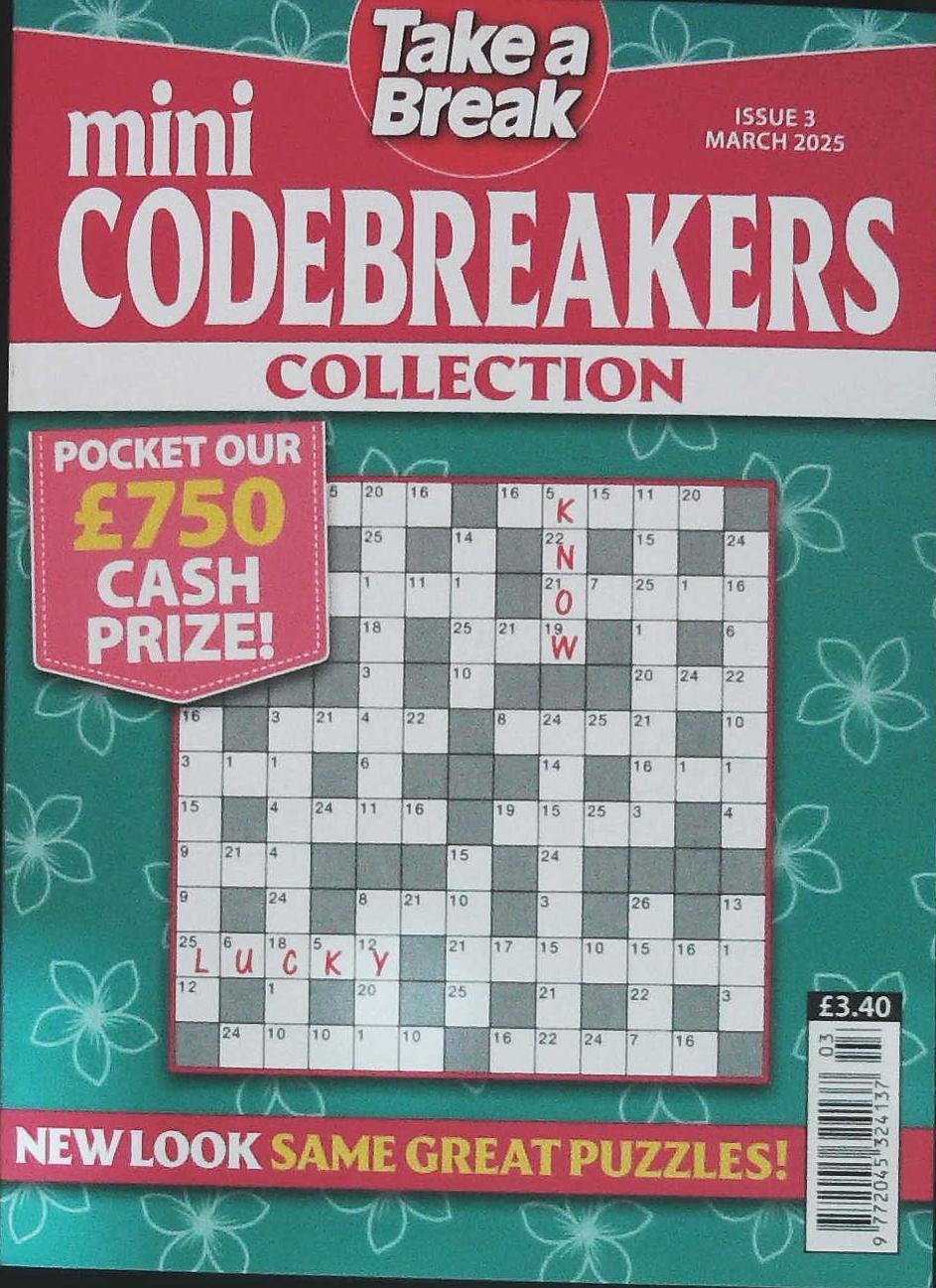 TAKE A BREAK MINI CODEBREAKERS COLLECTION