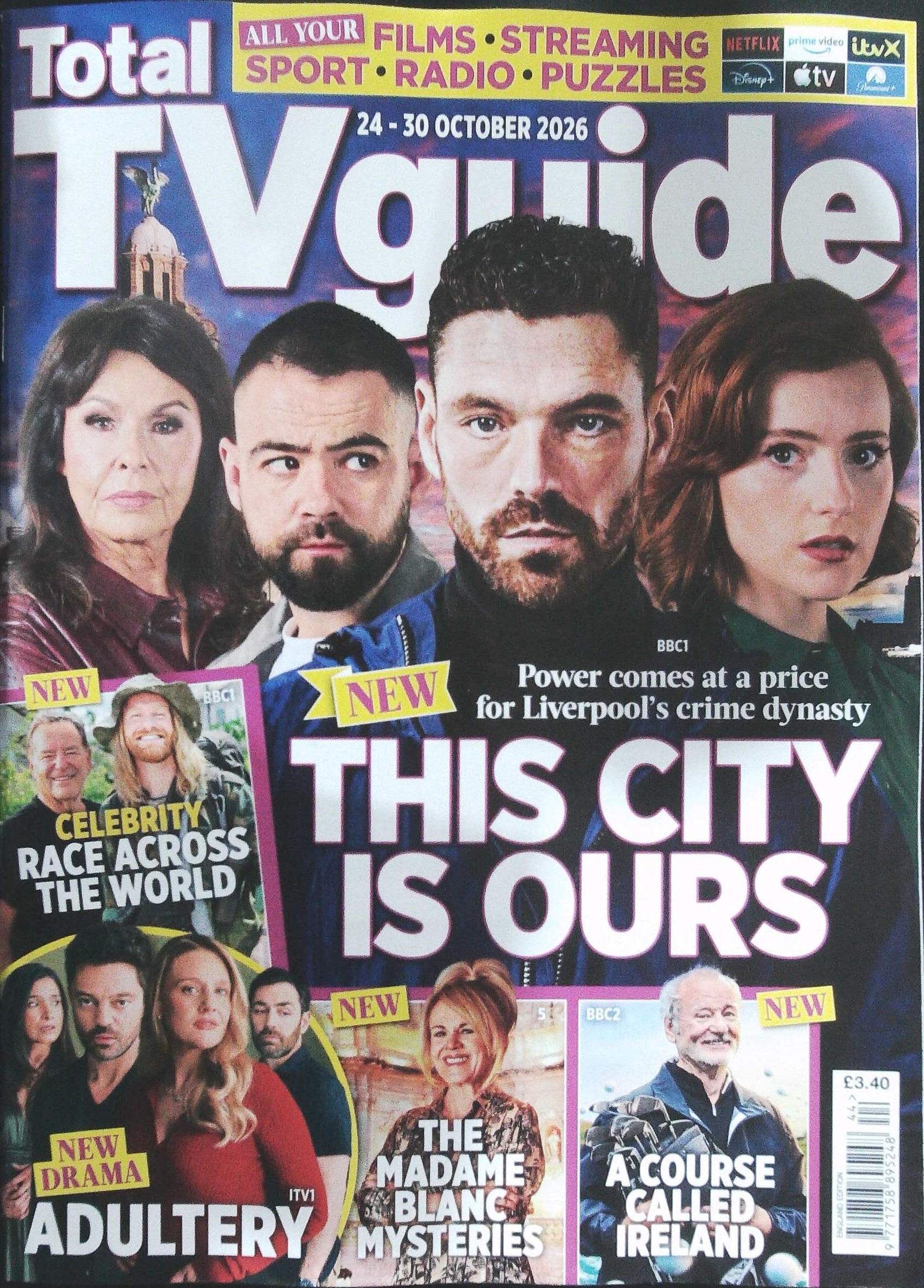 TOTAL TV GUIDE ENGLAND