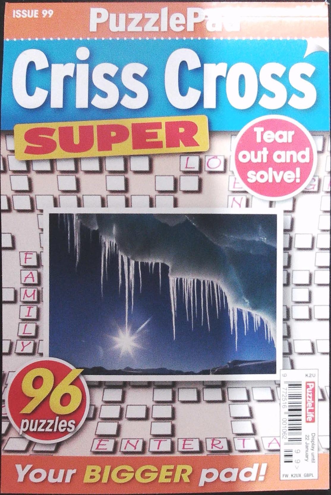 PUZZLEPAD CRISS CROSS SUPER