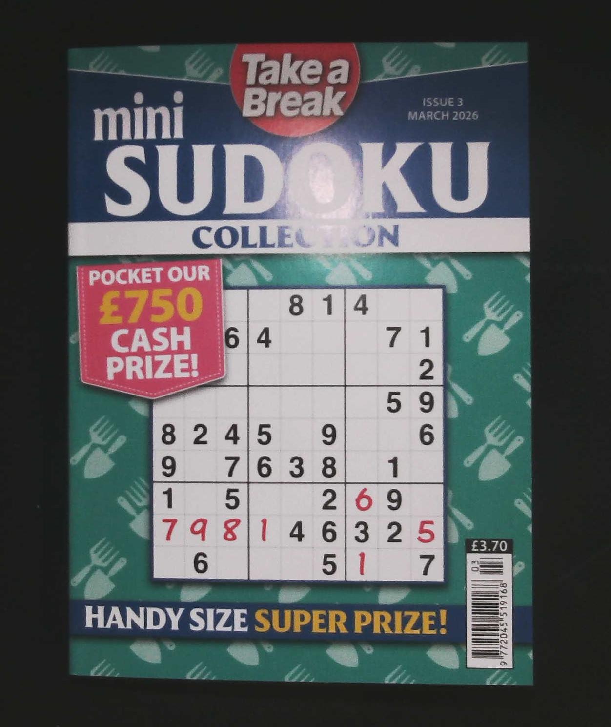 TAKE A BREAK MINI SUDOKU COLLECTION