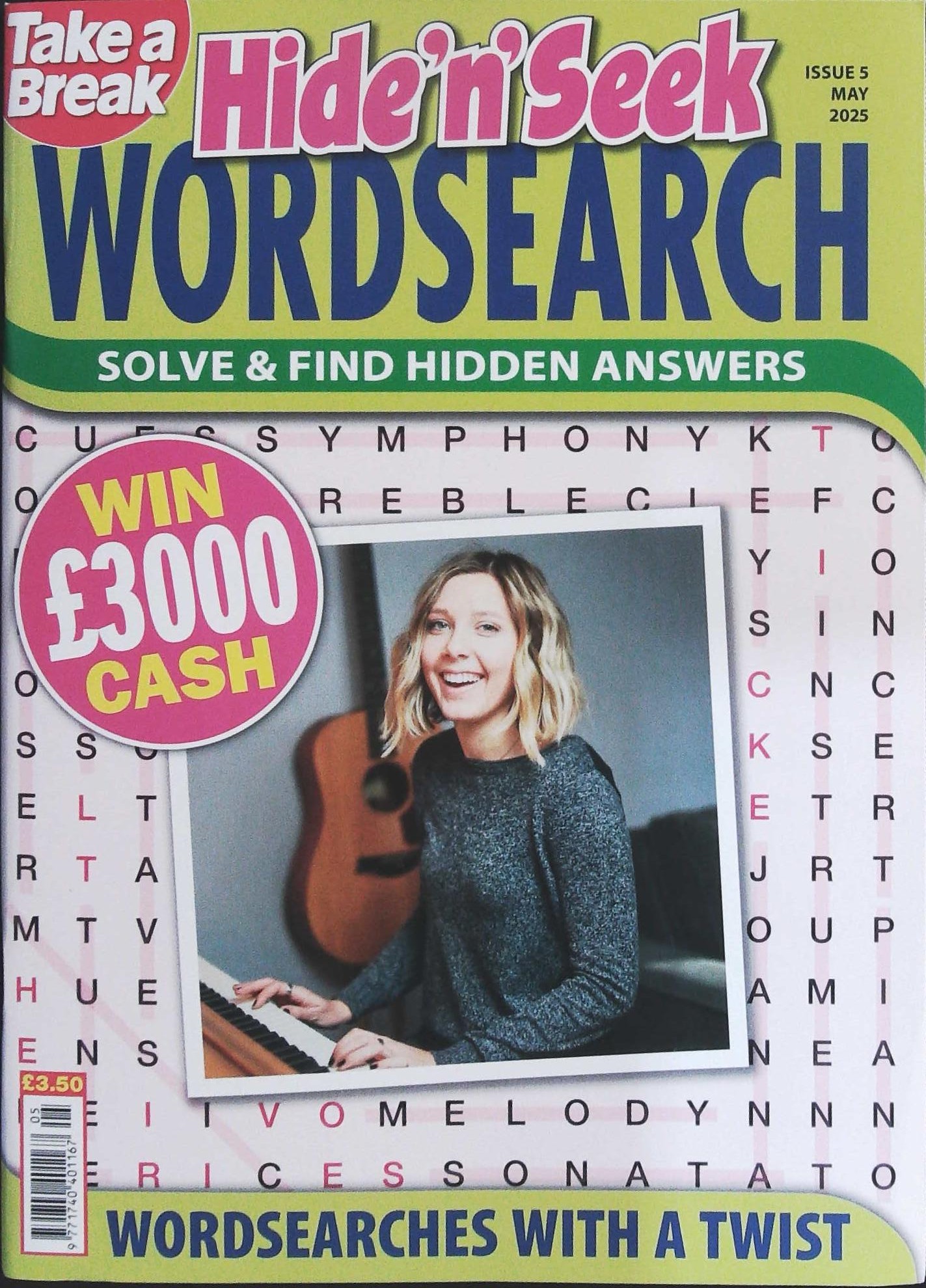 TAKE A BREAK HIDE N SEEK WORDSEARCH