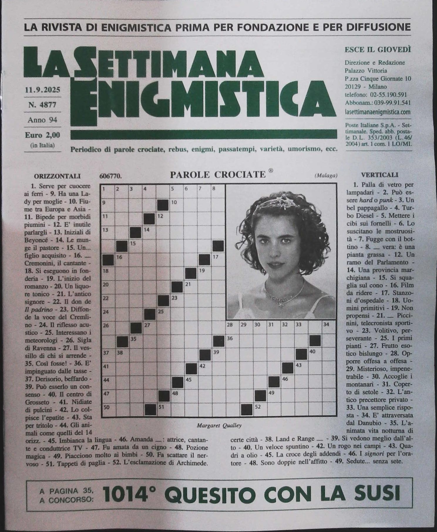 LA SETTIMANA ENIGMISTICA