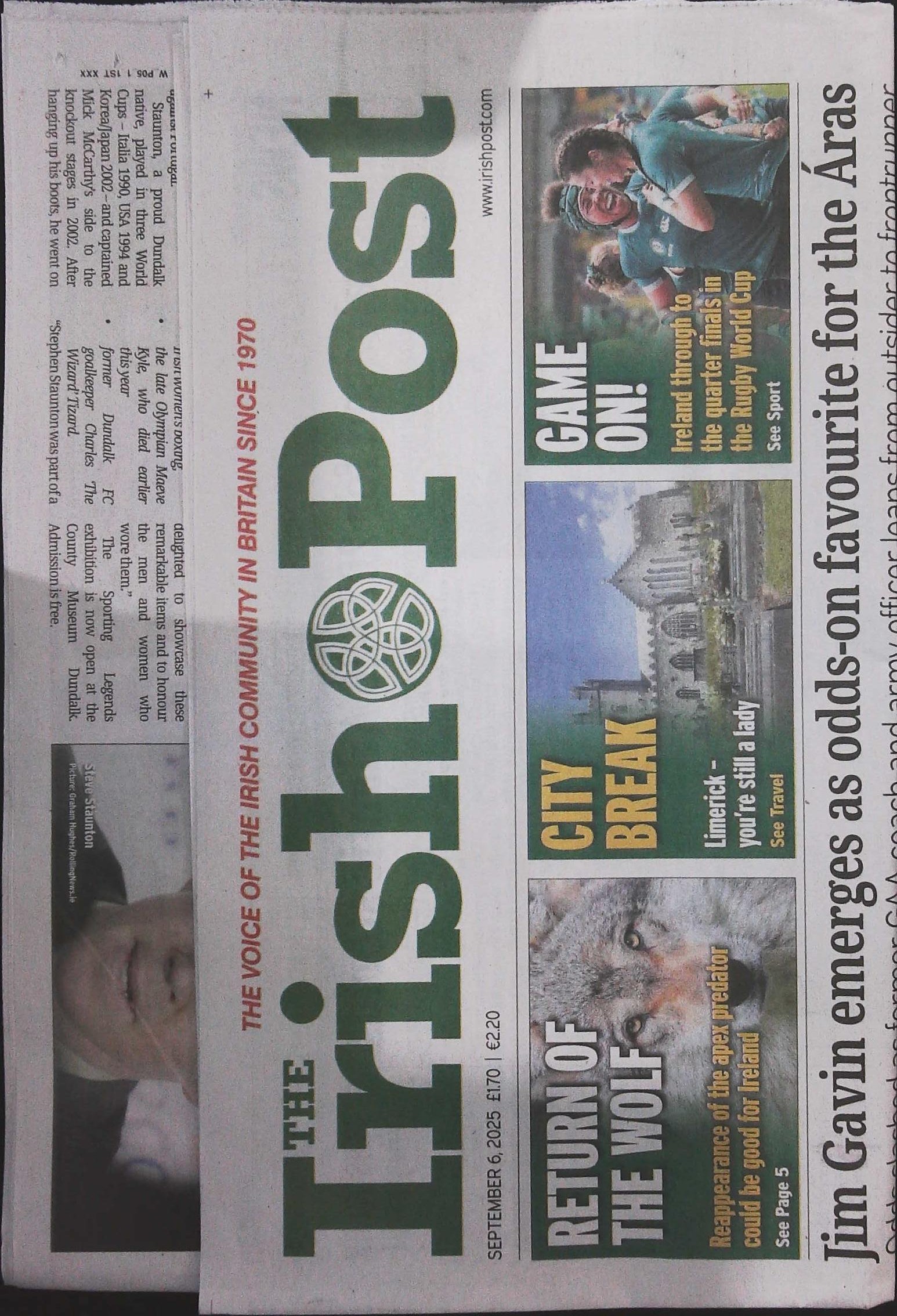 IRISH POST WEEKLY