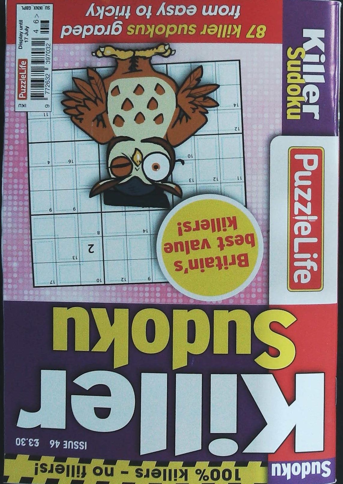 PUZZLELIFE KILLER SUDOKU