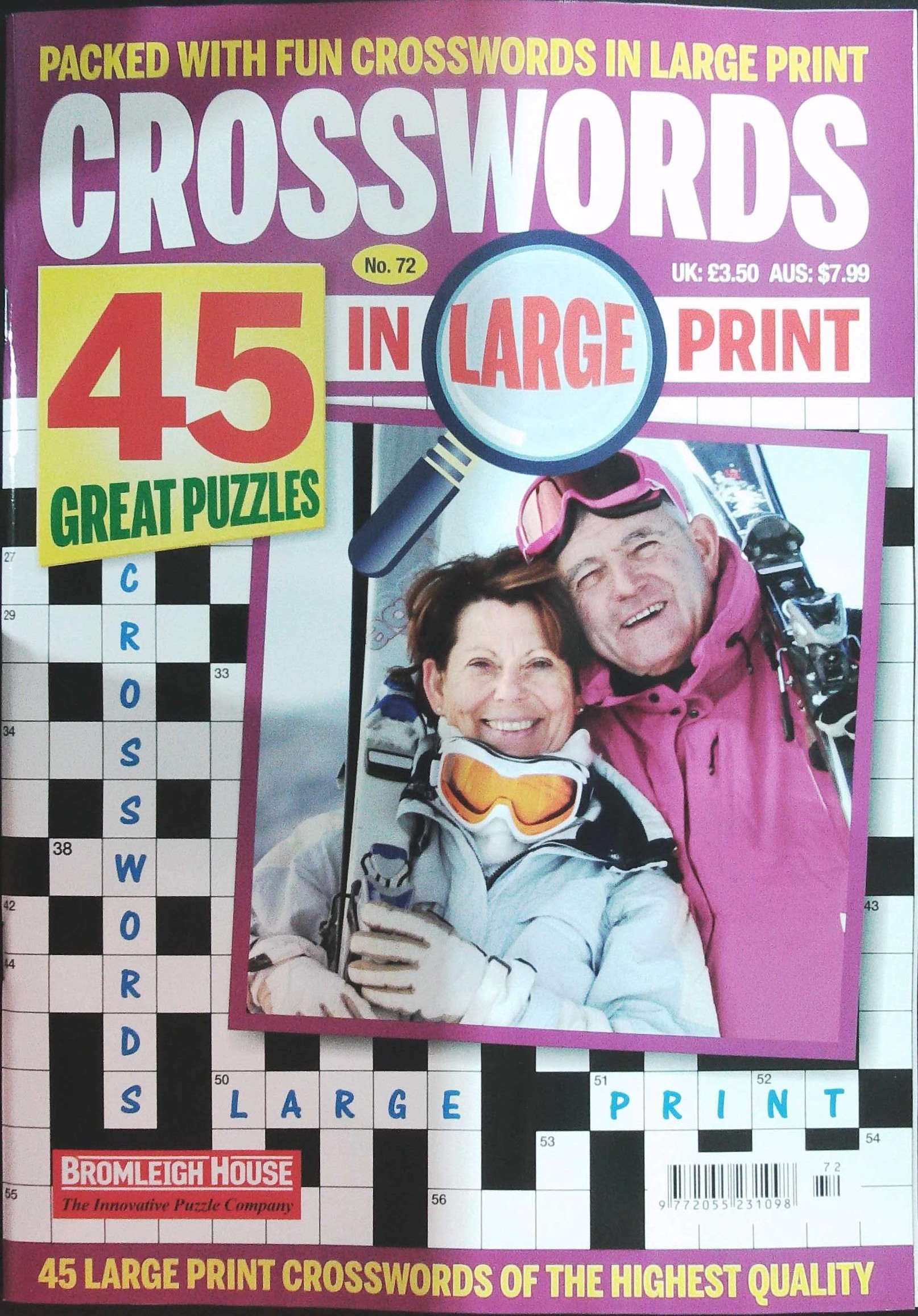 CROSSWORDS IN LARGE PRINT