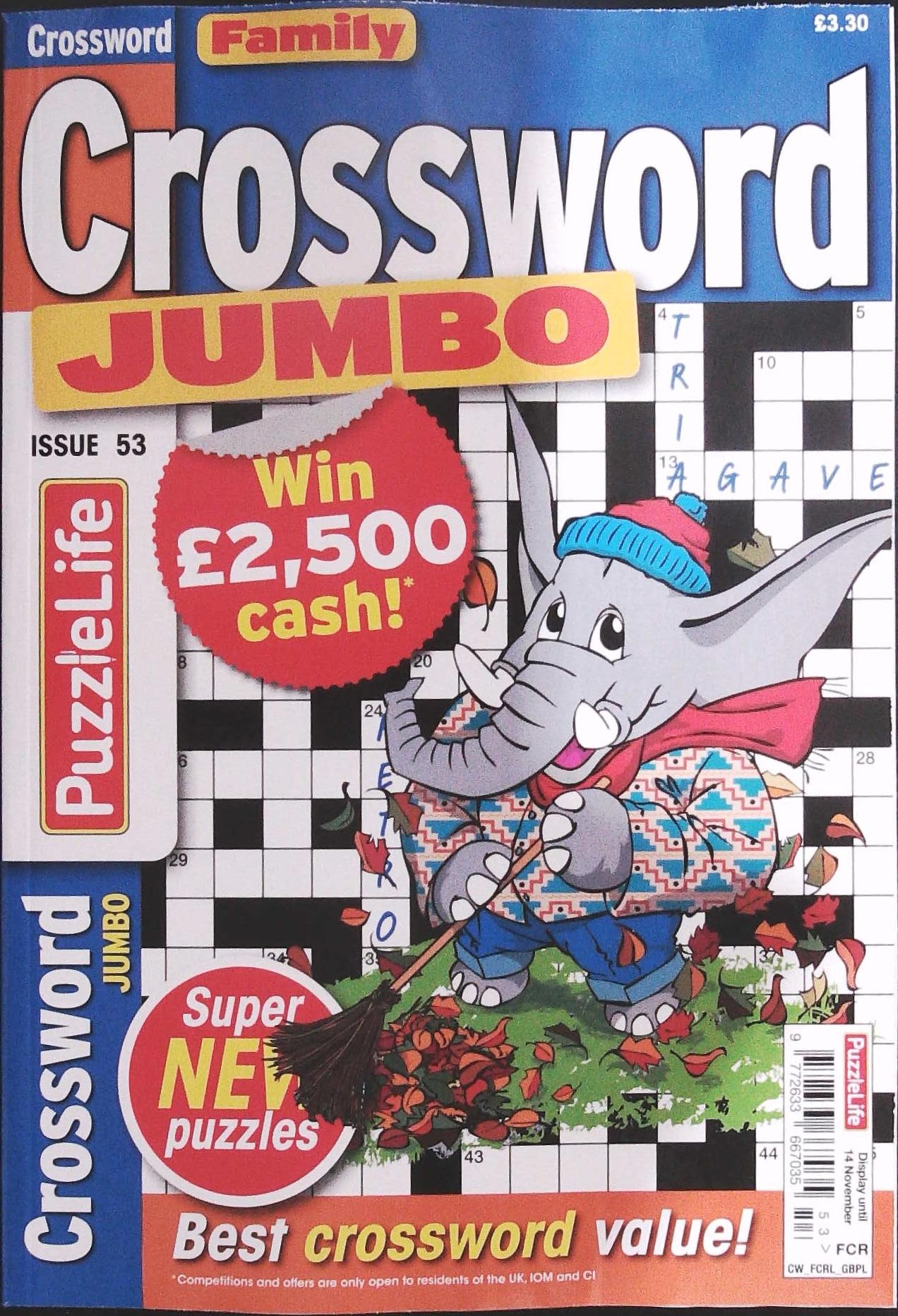 FAMILY CROSSWORD JUMBO