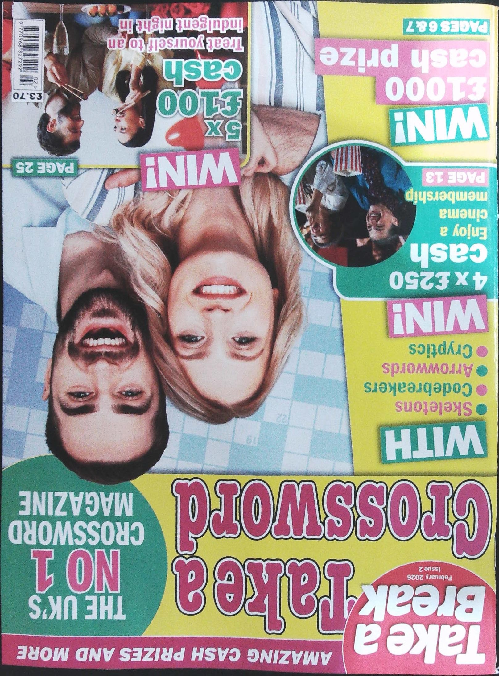 TAB TAKE A CROSSWORD