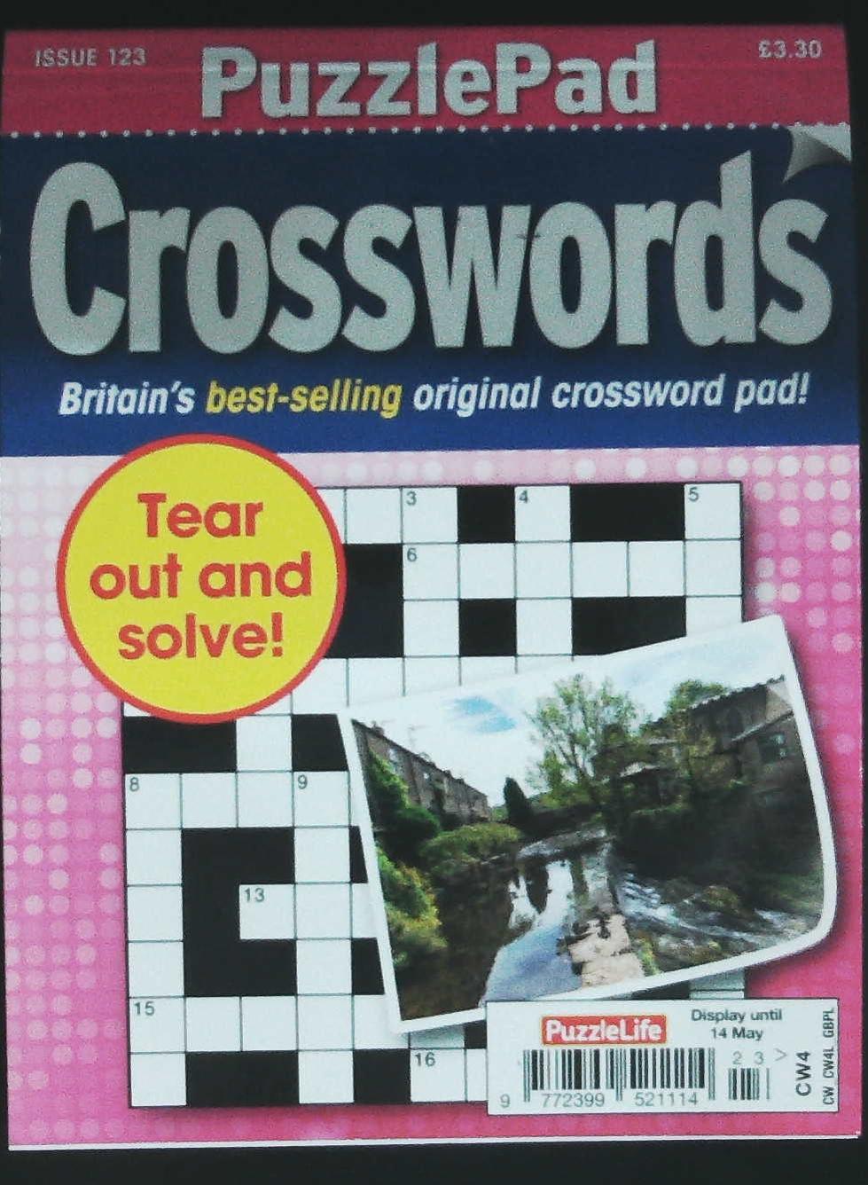 PUZZLELIFE PUZZLEPAD CROSSWORDS