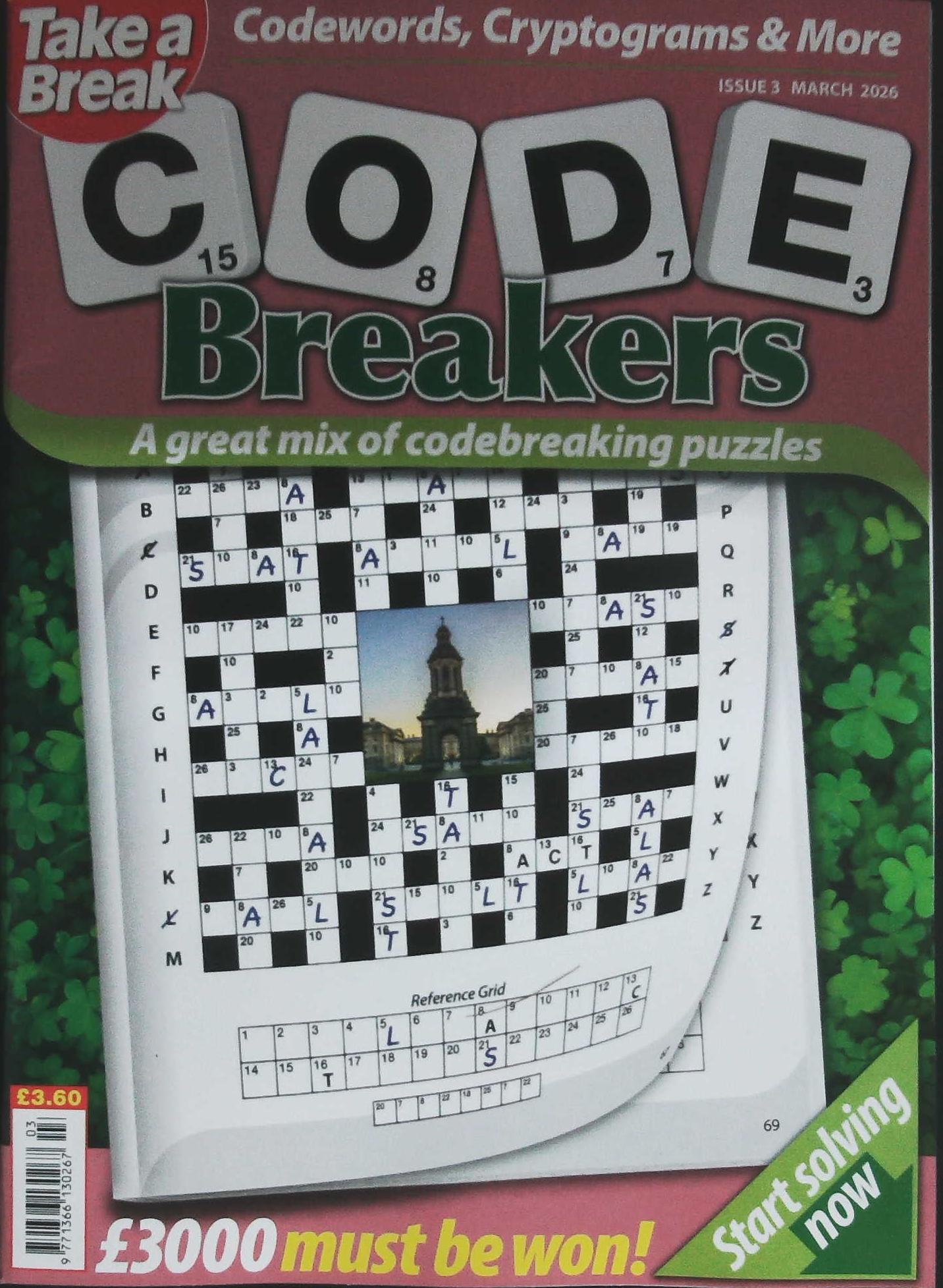 TAKE A BREAK CODEBREAKERS