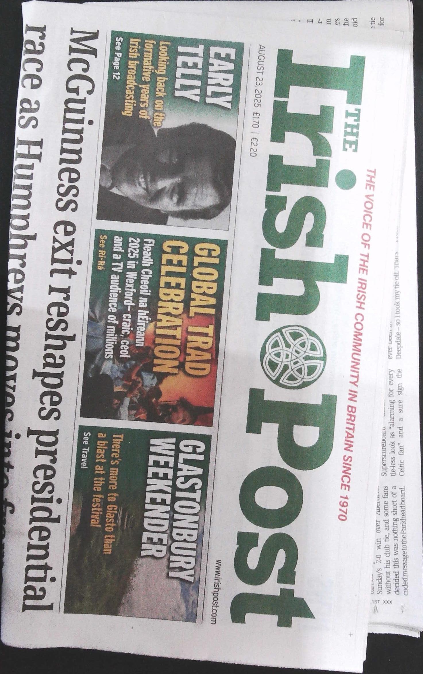 IRISH POST WEEKLY