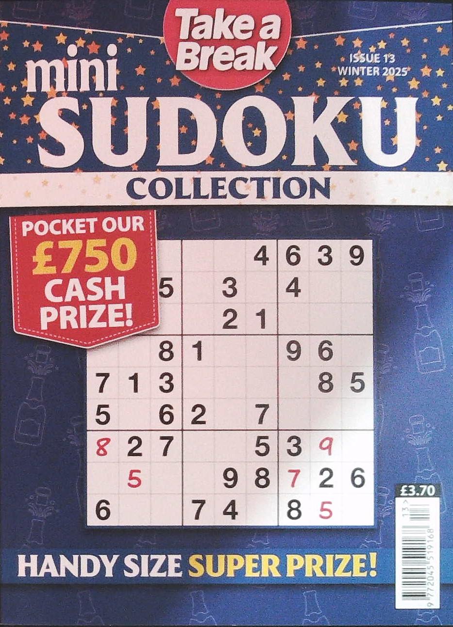 TAKE A BREAK MINI SUDOKU COLLECTION