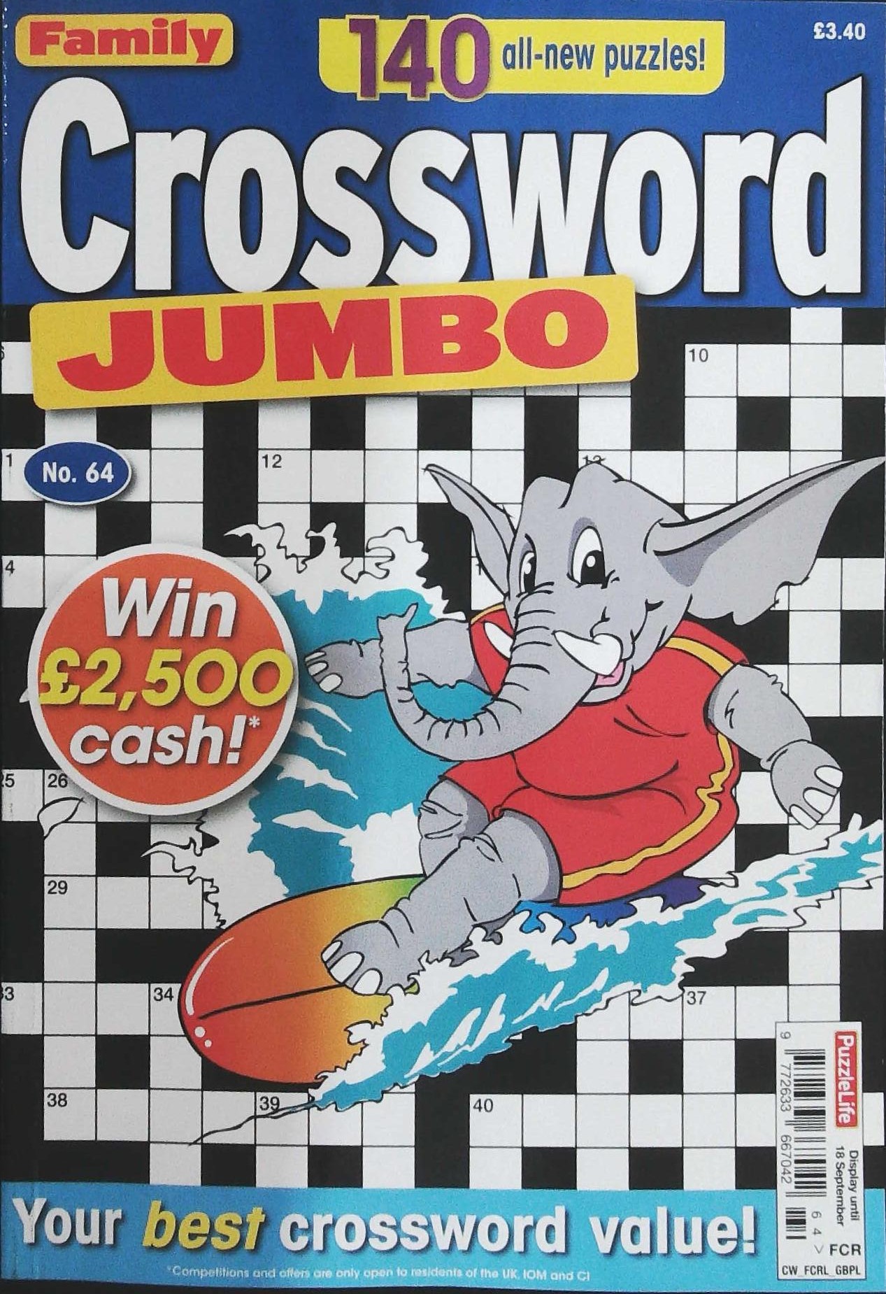 FAMILY CROSSWORD JUMBO