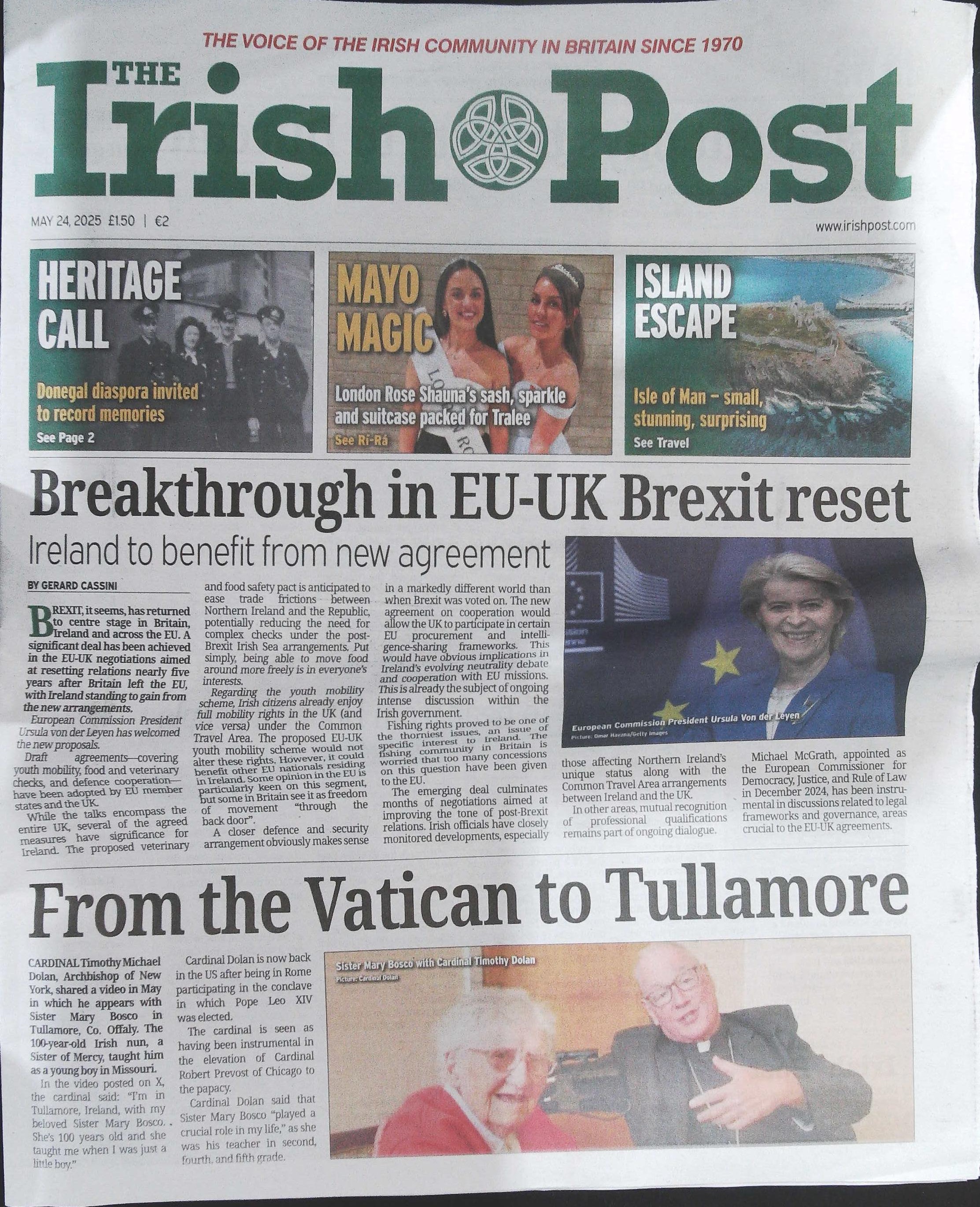 IRISH POST WEEKLY