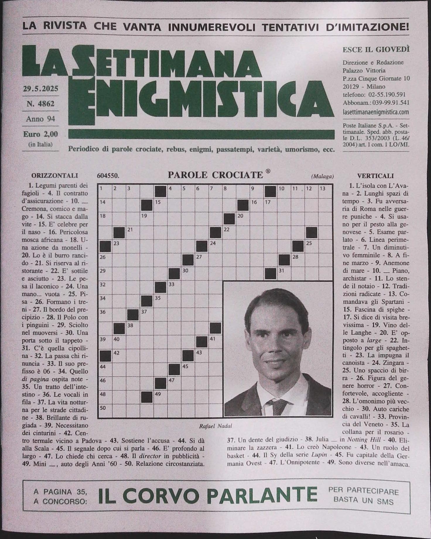 LA SETTIMANA ENIGMISTICA