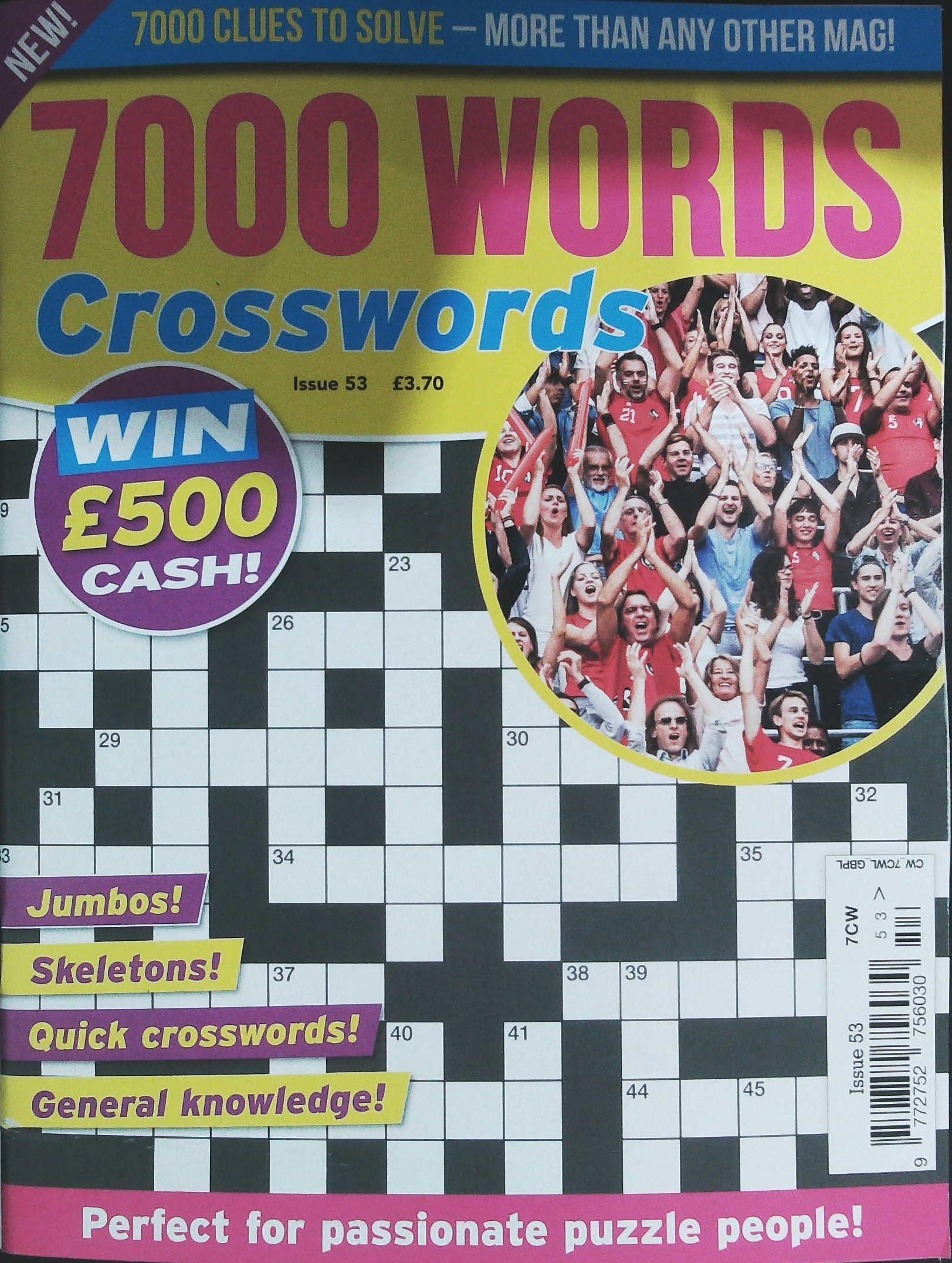 7000 WORD CROSSWORDS