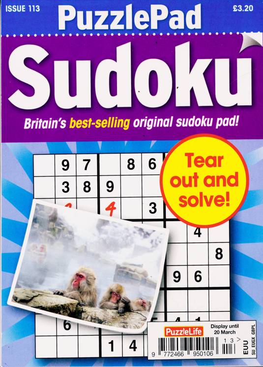 PUZZLELIFE PUZZLEPAD SUDOKU