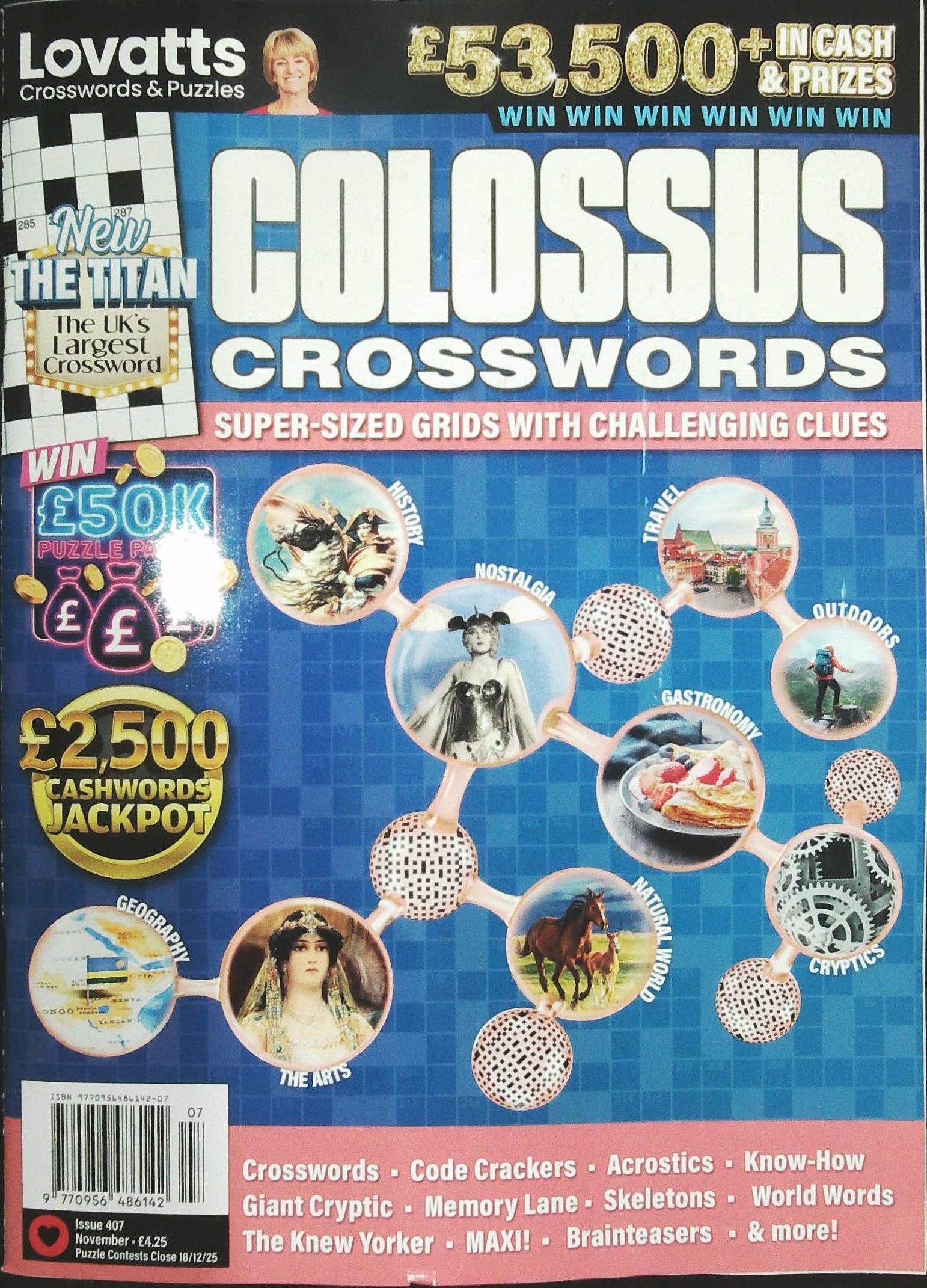 LOVATTS COLOSSUS CROSSWORDS