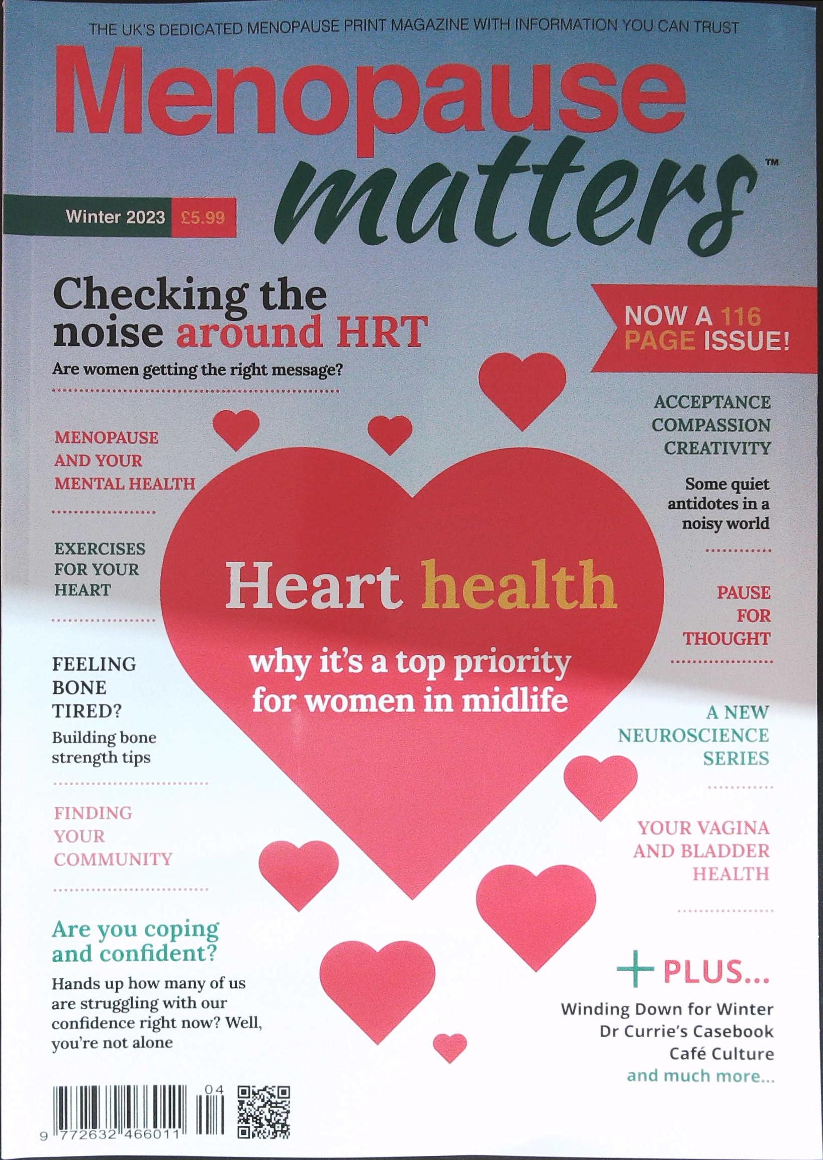 Buy MENOPAUSE MATTERS from Magazine Supermarket