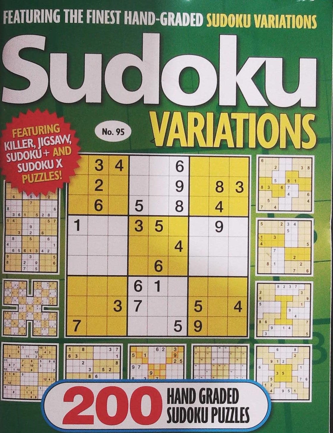 SUDOKU VARIATIONS