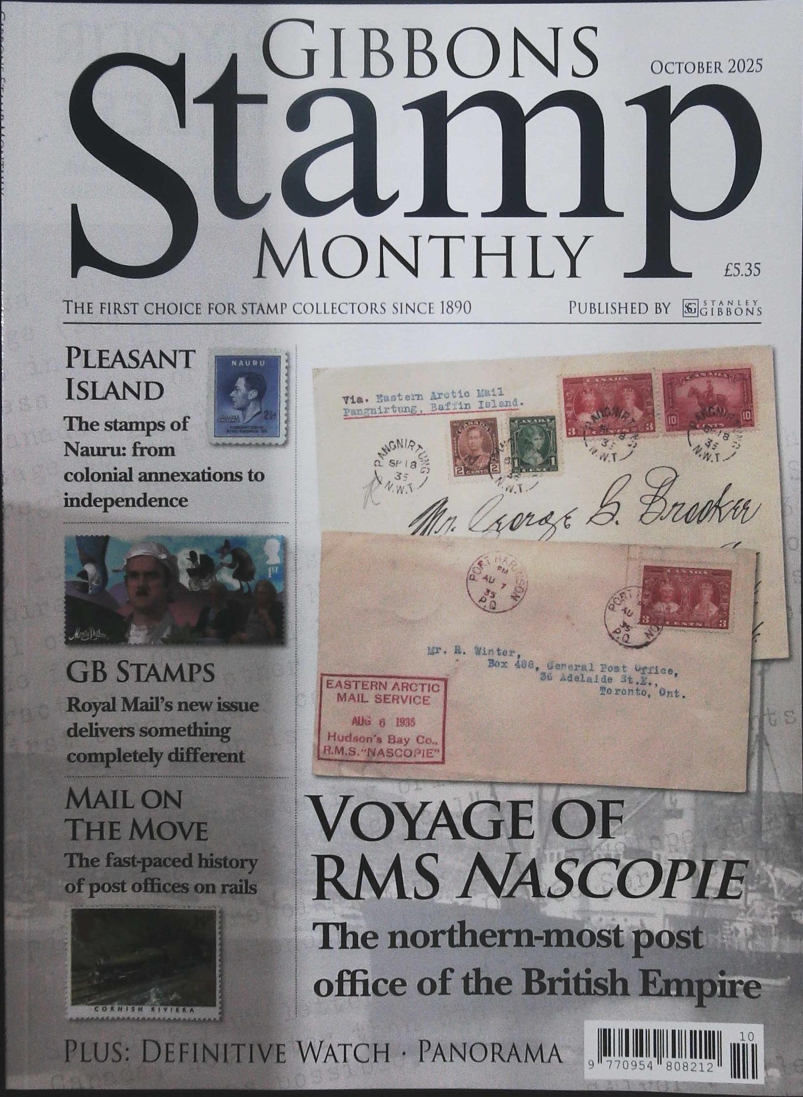 GIBBONS STAMP MONTHLY