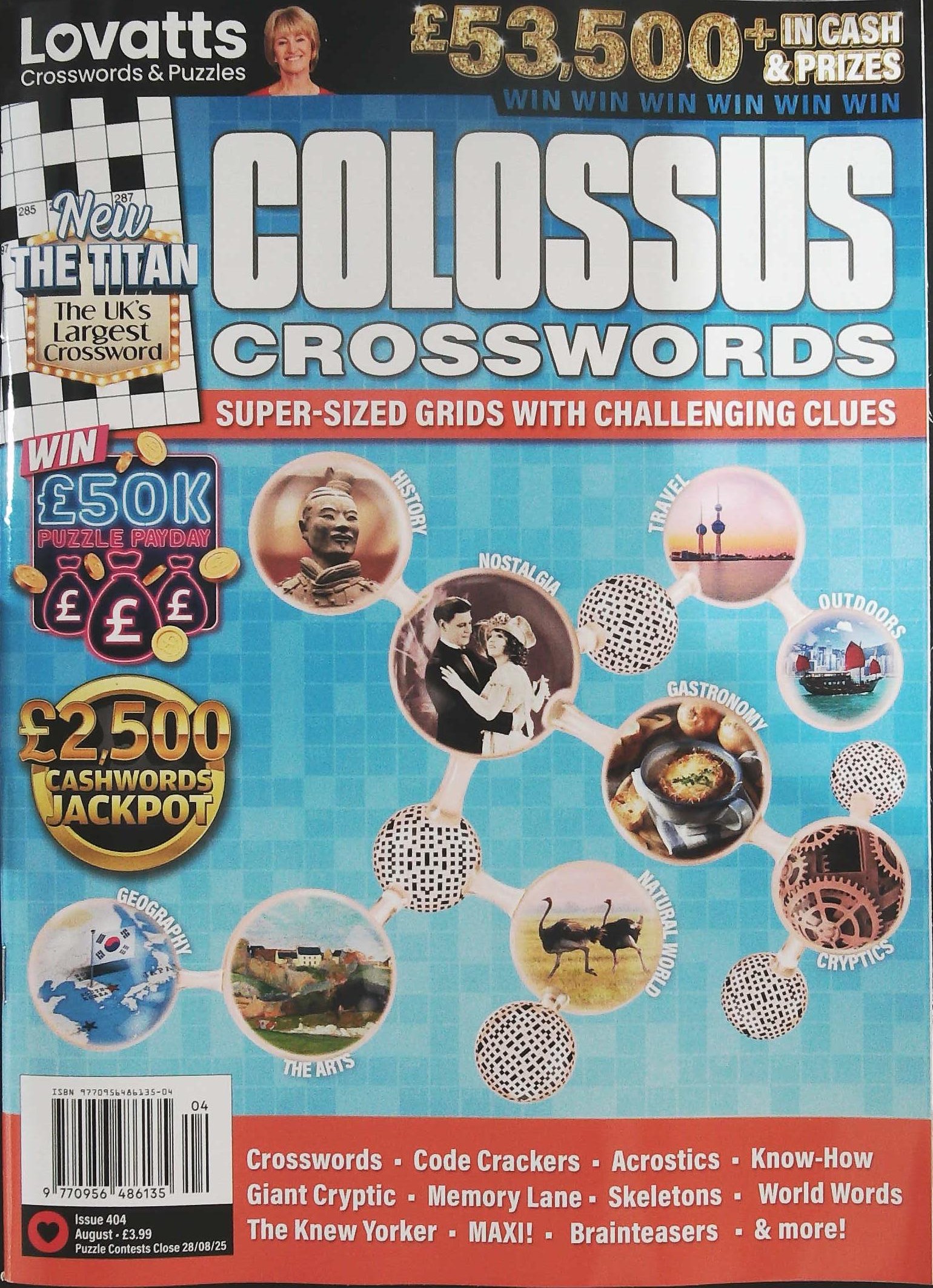 LOVATTS COLOSSUS CROSSWORDS