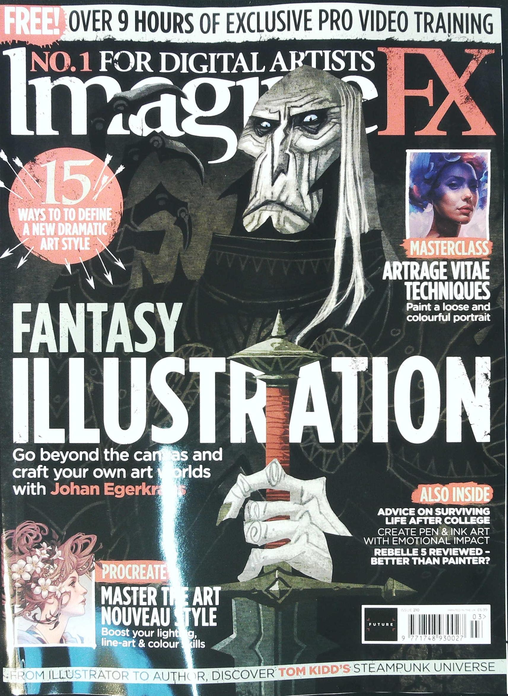 Imaginefx Christmas 2022 Buy Imagine Fx From Magazine Supermarket