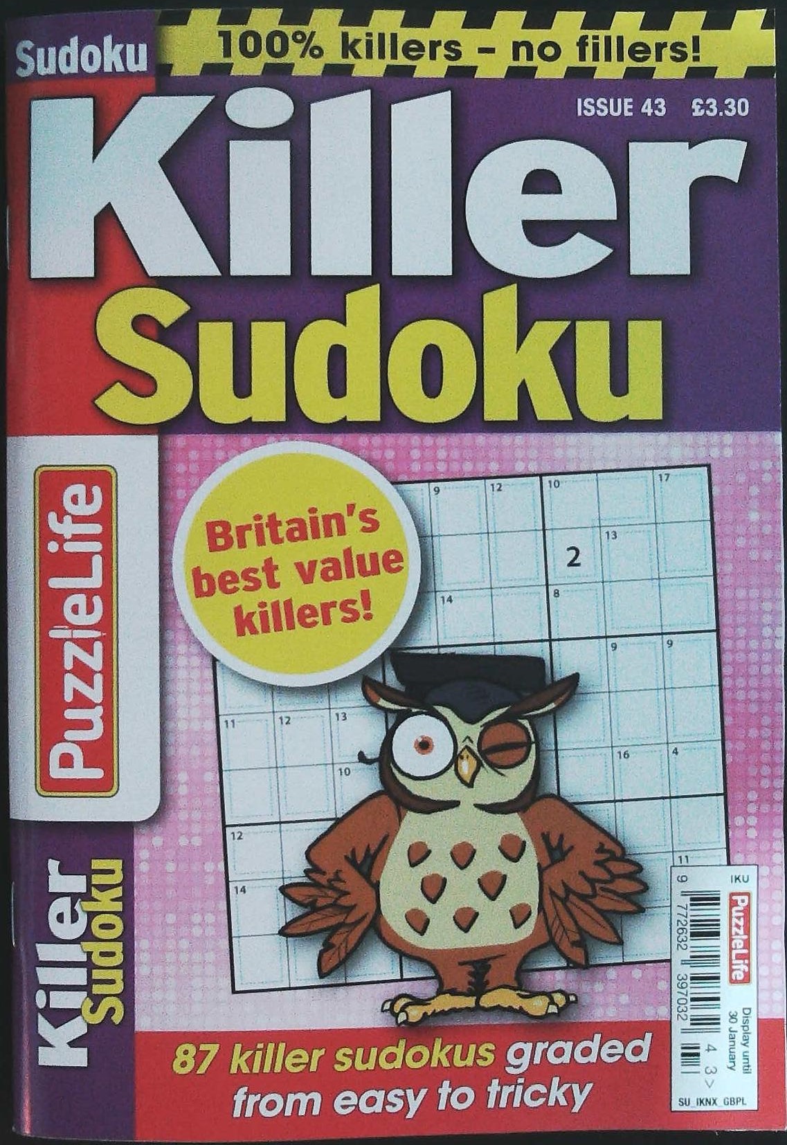 PUZZLELIFE KILLER SUDOKU