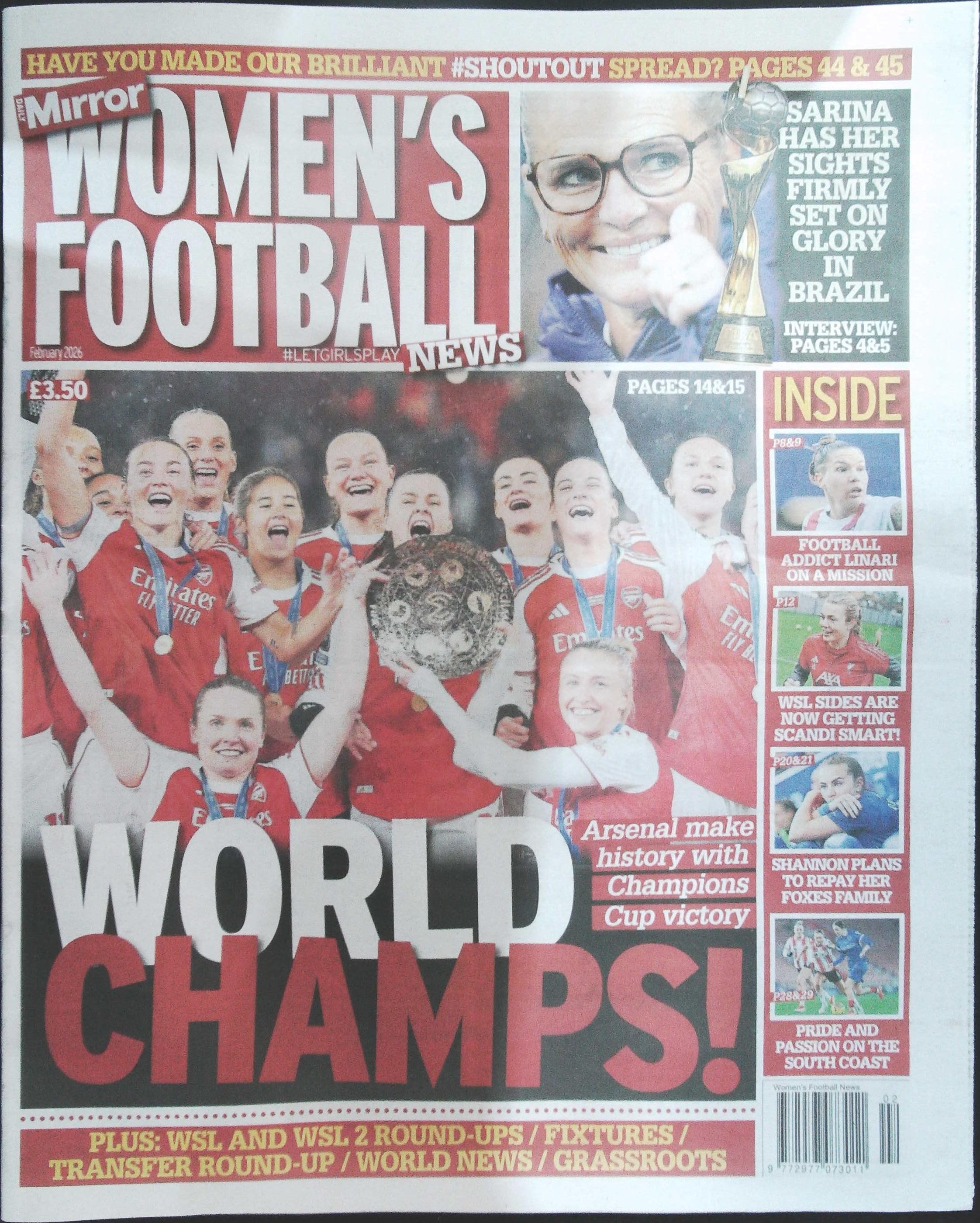 WOMENS FOOTBALL NEWS