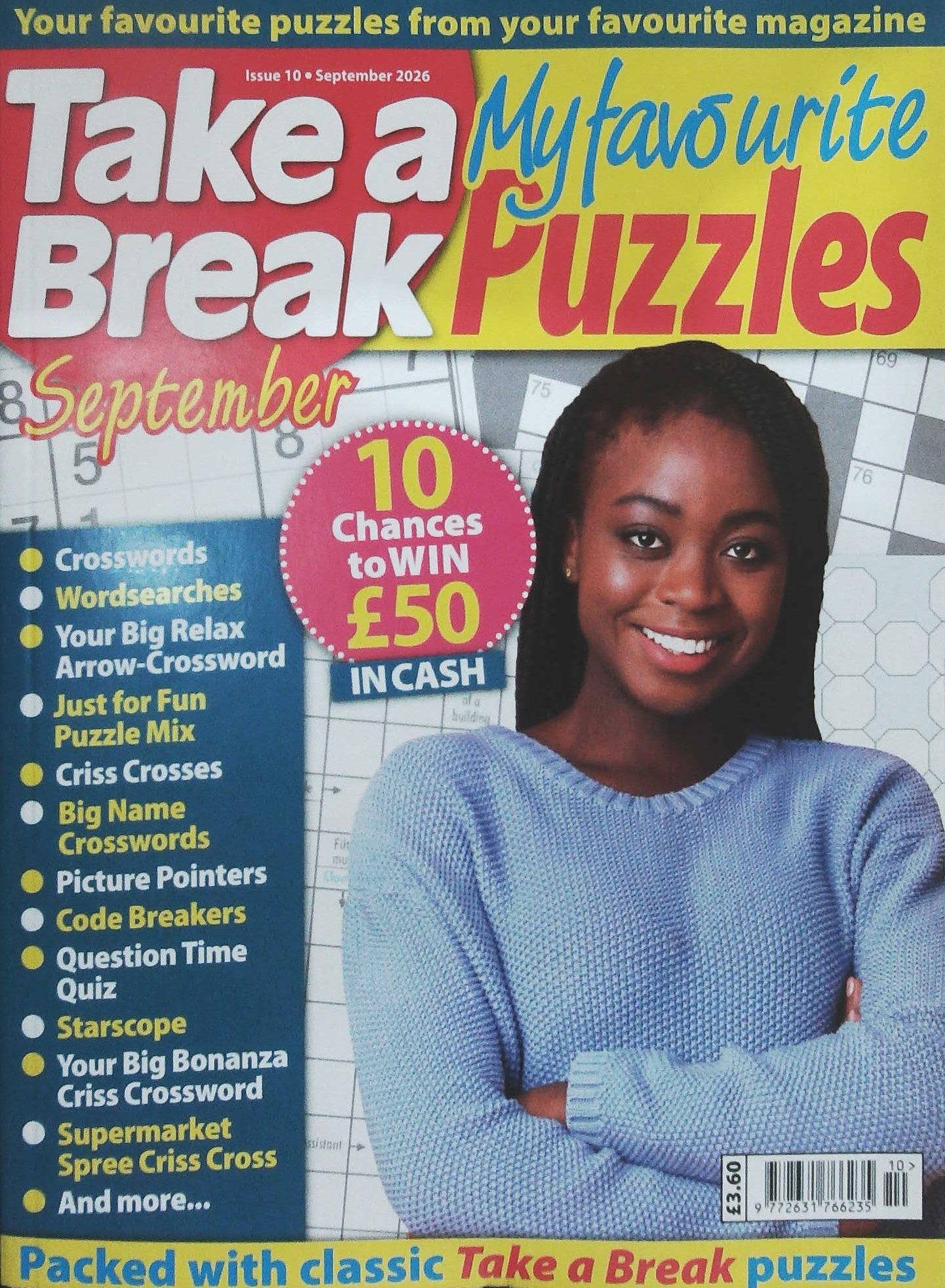 TAKE A BREAK MY FAVOURITE PUZZLES